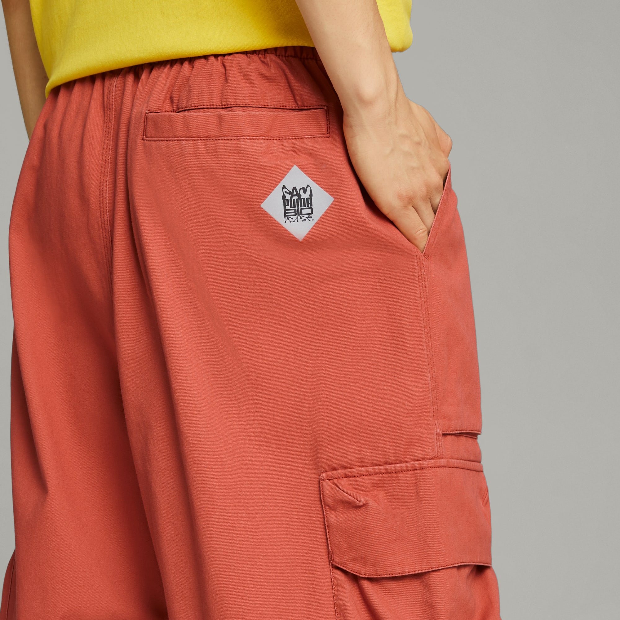 Pantaloni puma shop uomo arancione