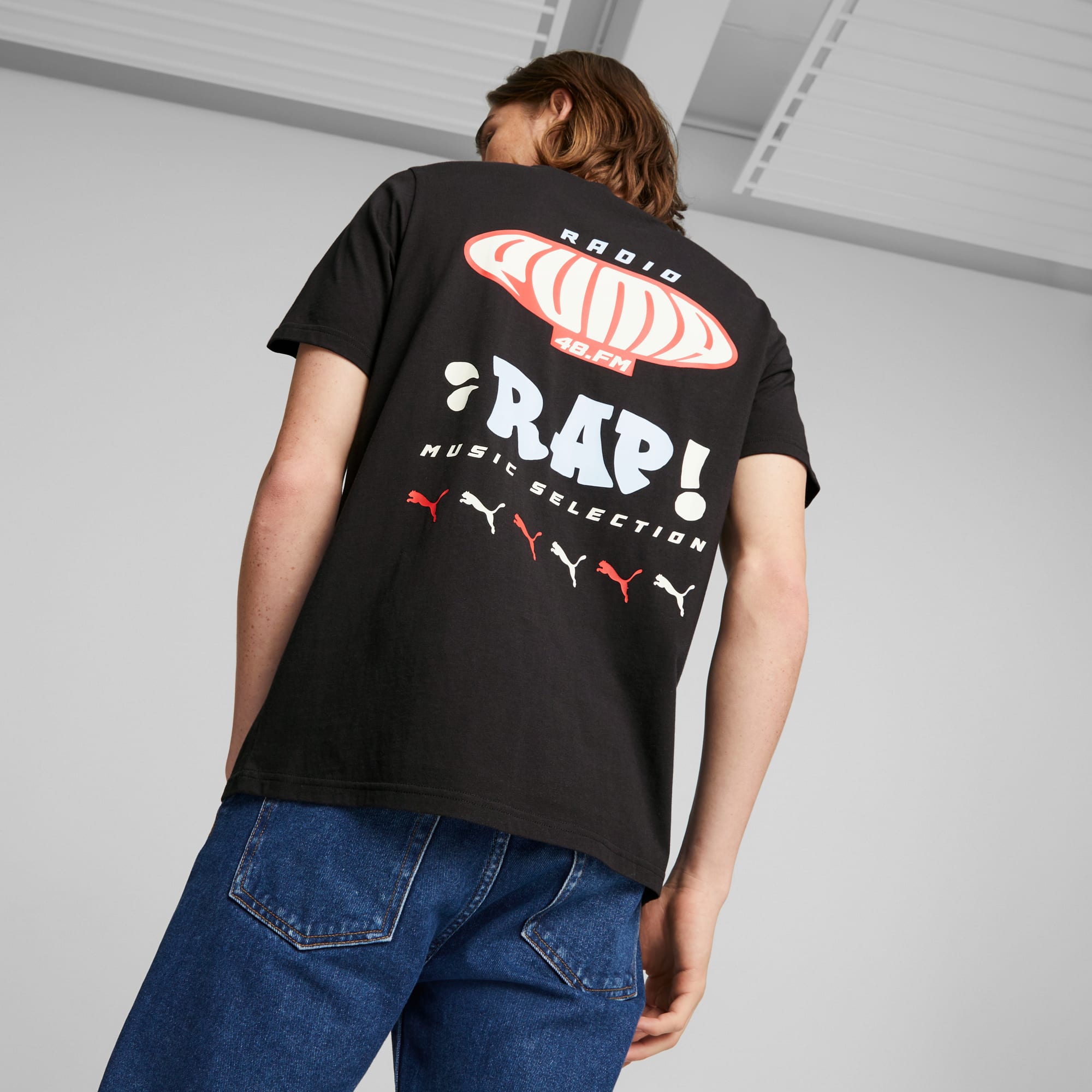 Puma graphic tee hotsell