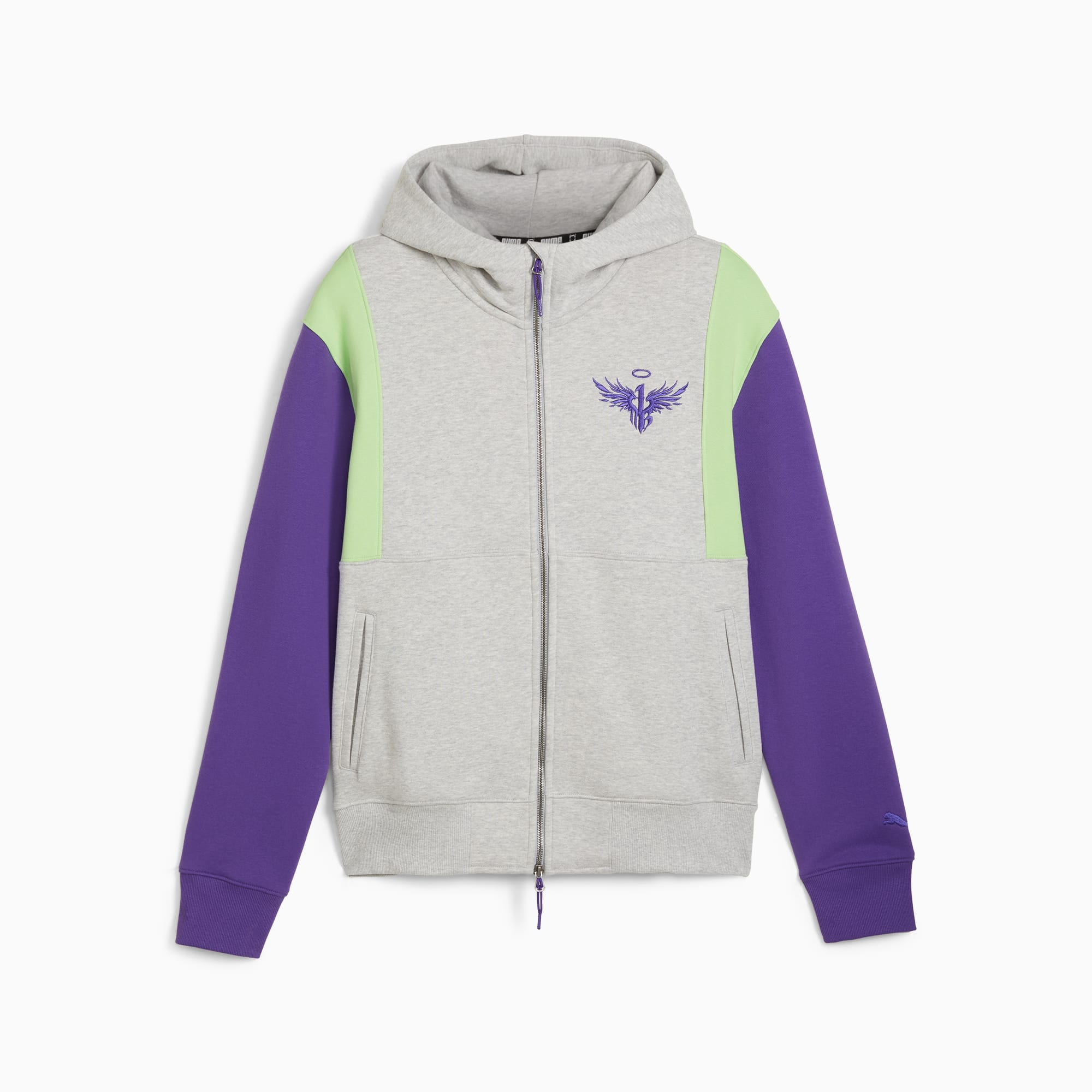 Gray puma sweatshirt on sale