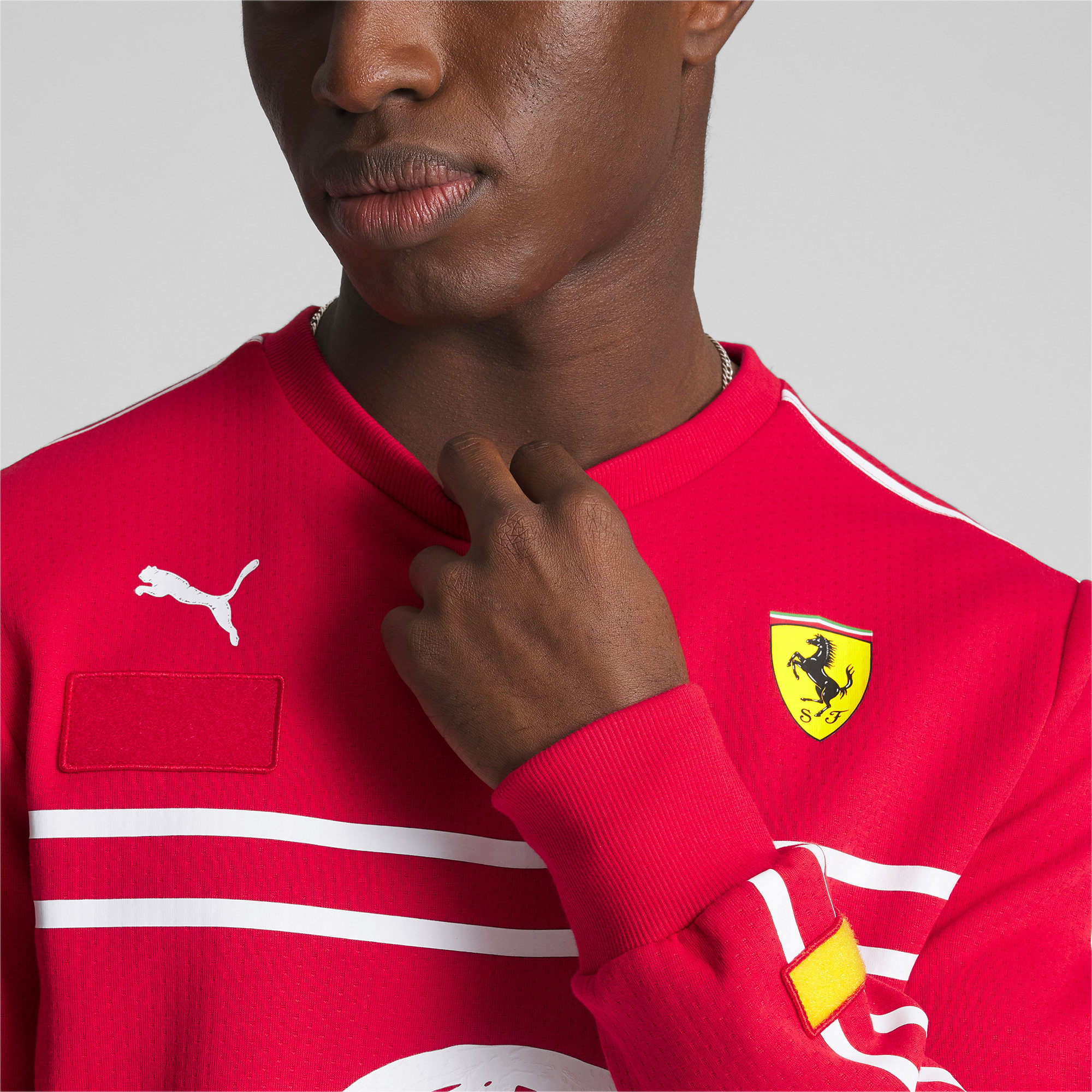 Scuderia Ferrari x Joshua Vides Mesh Shirt PUMA