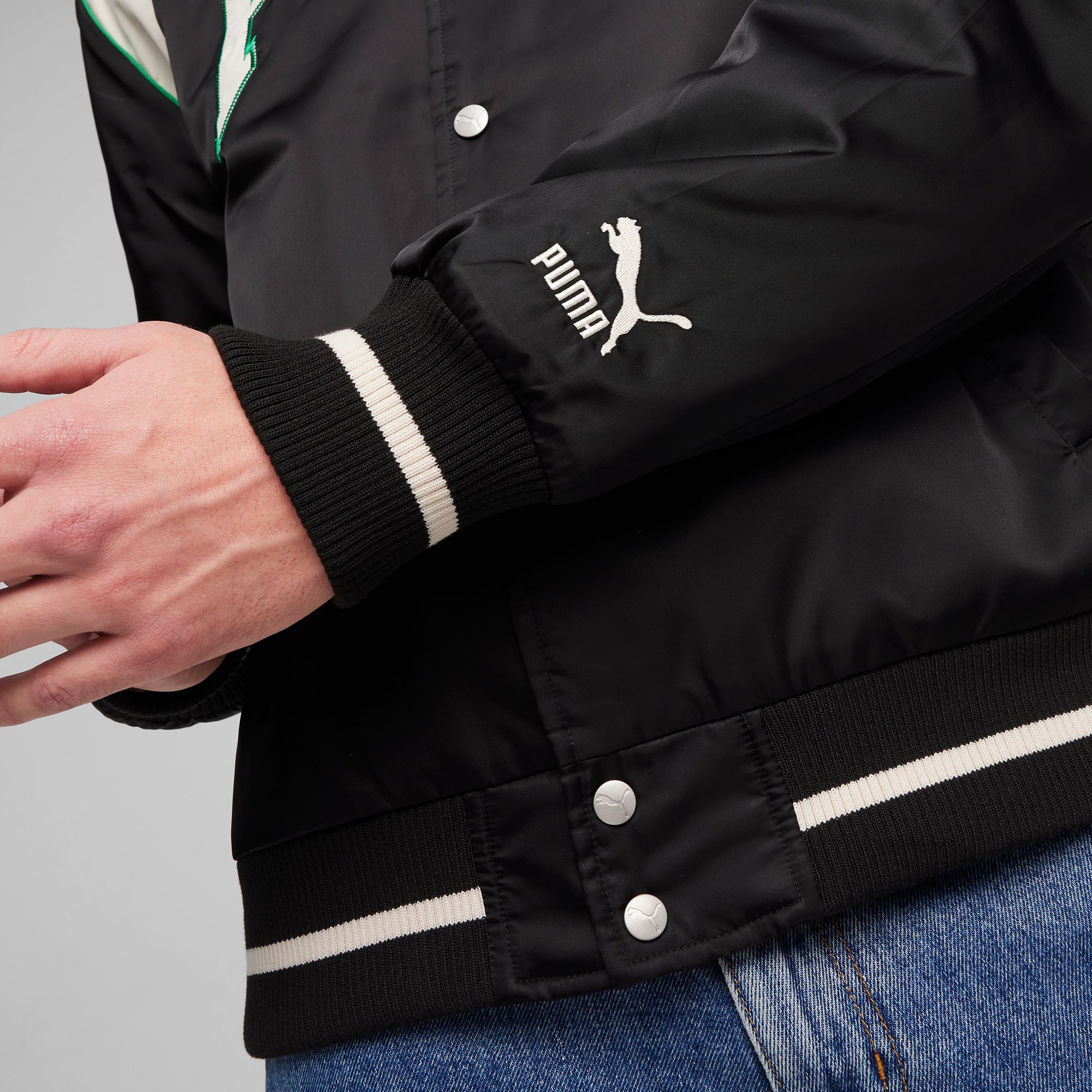 PUMA TEAM Unisex Varsity Jacket