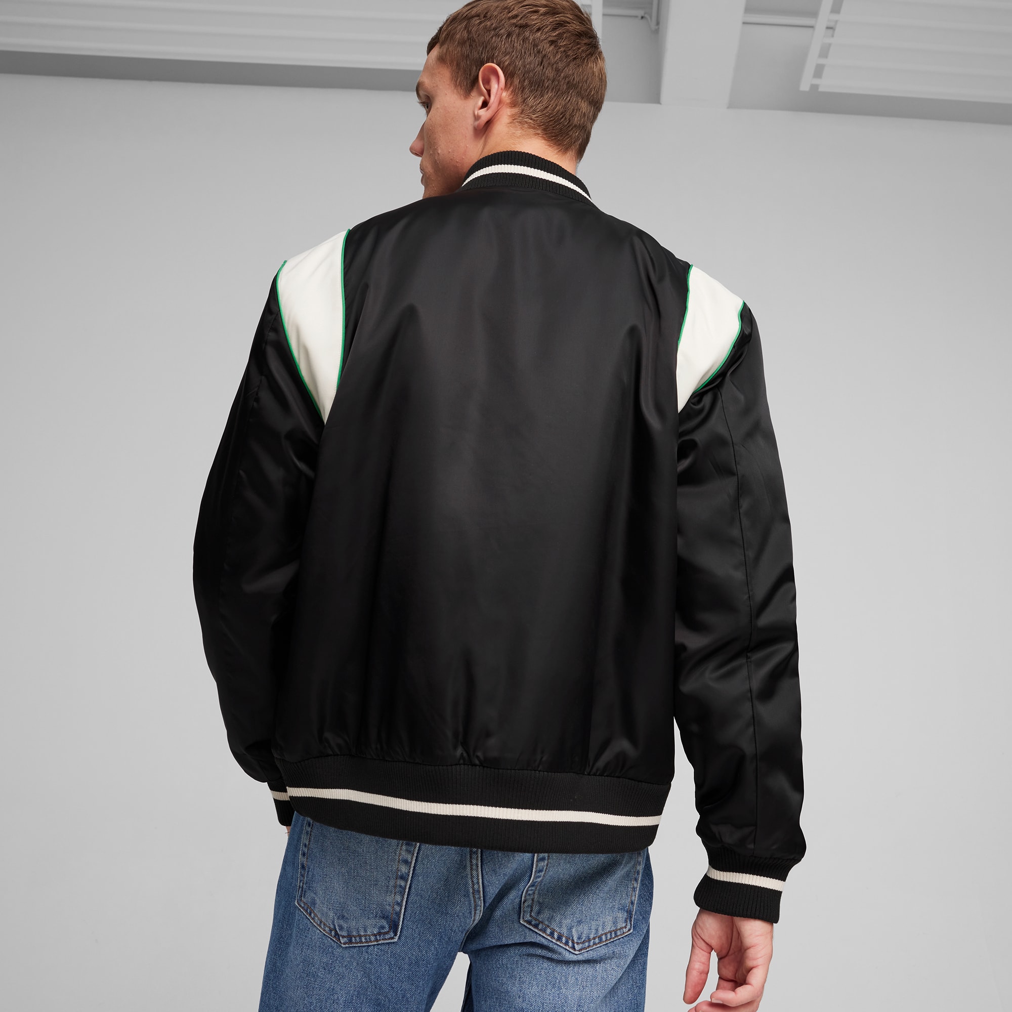 PUMA TEAM Unisex Varsity Jacket