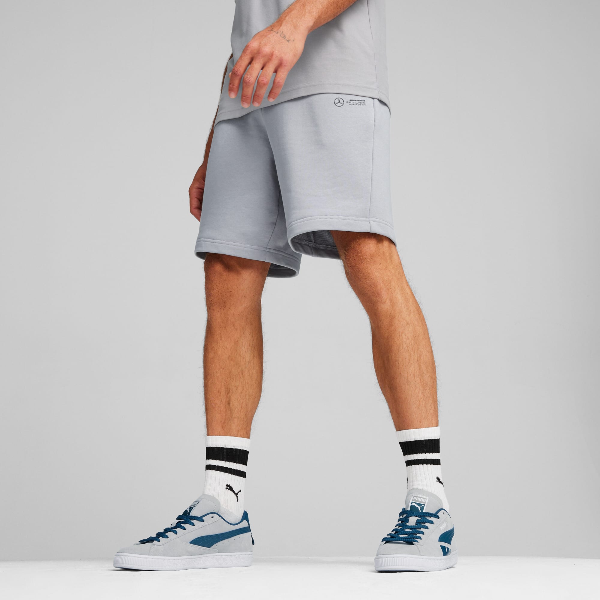 Puma shorts mens silver clearance