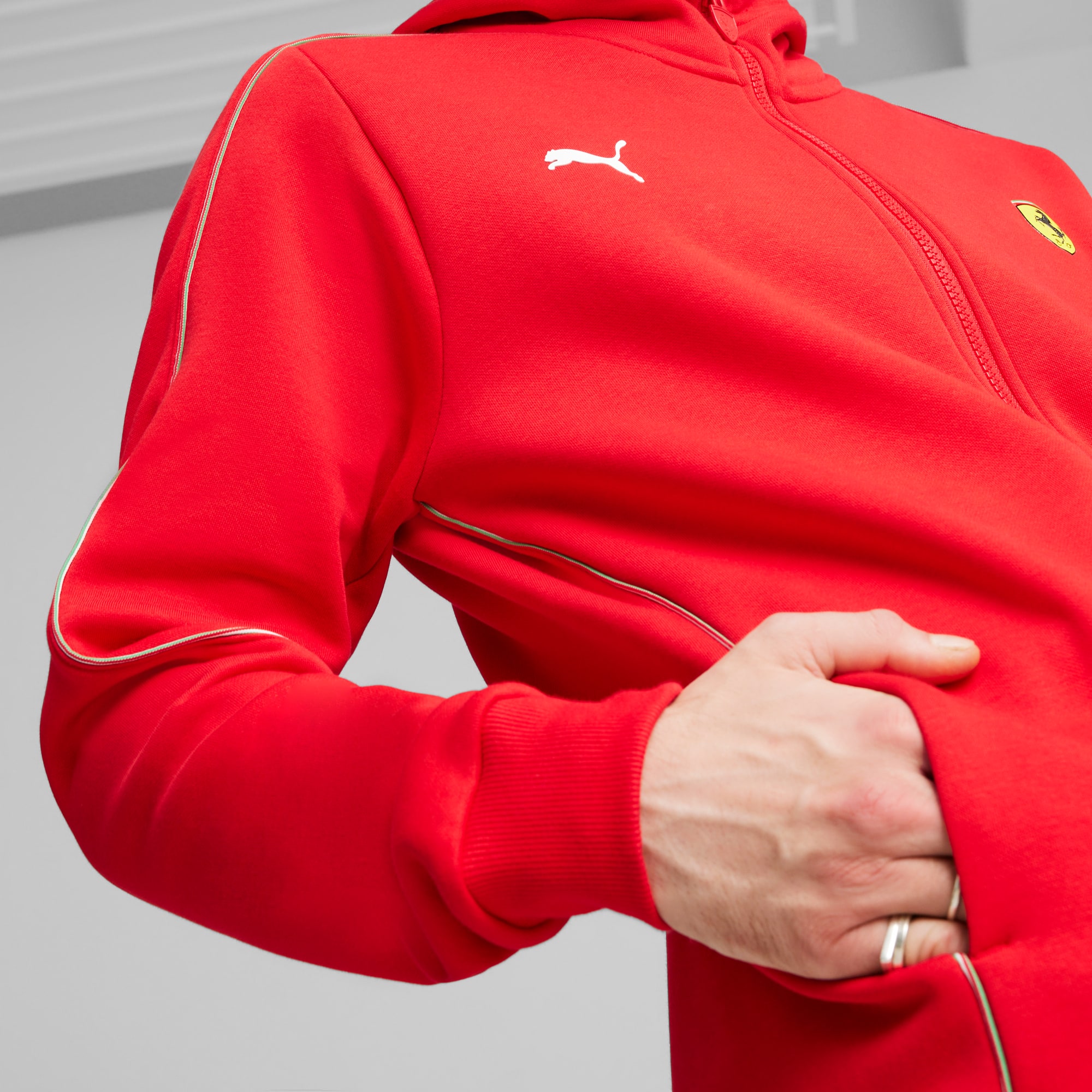 Puma ferrari sweat jacket sale