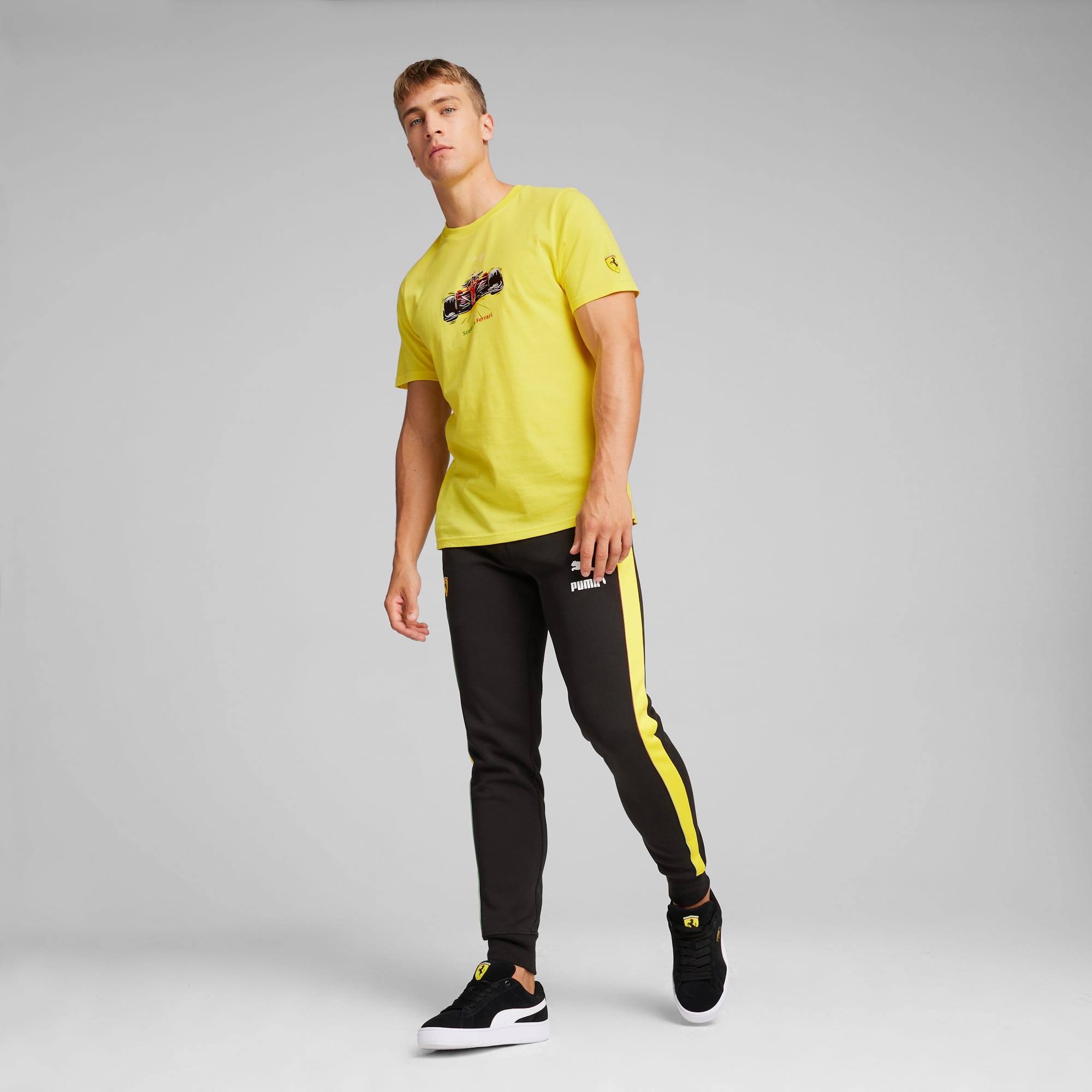 Puma ferrari hot sale men yellow