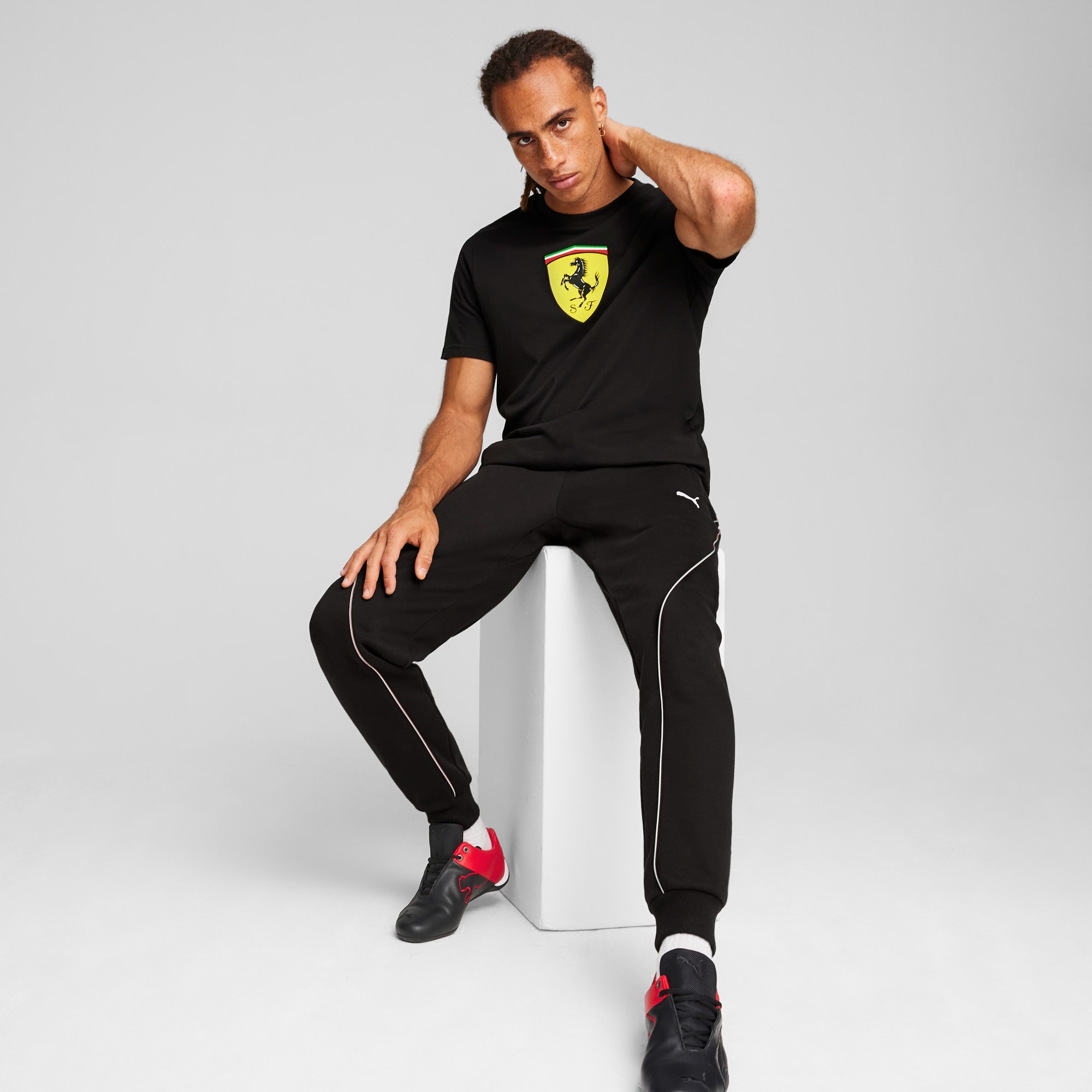 Puma men black new arrivals scuderia ferrari