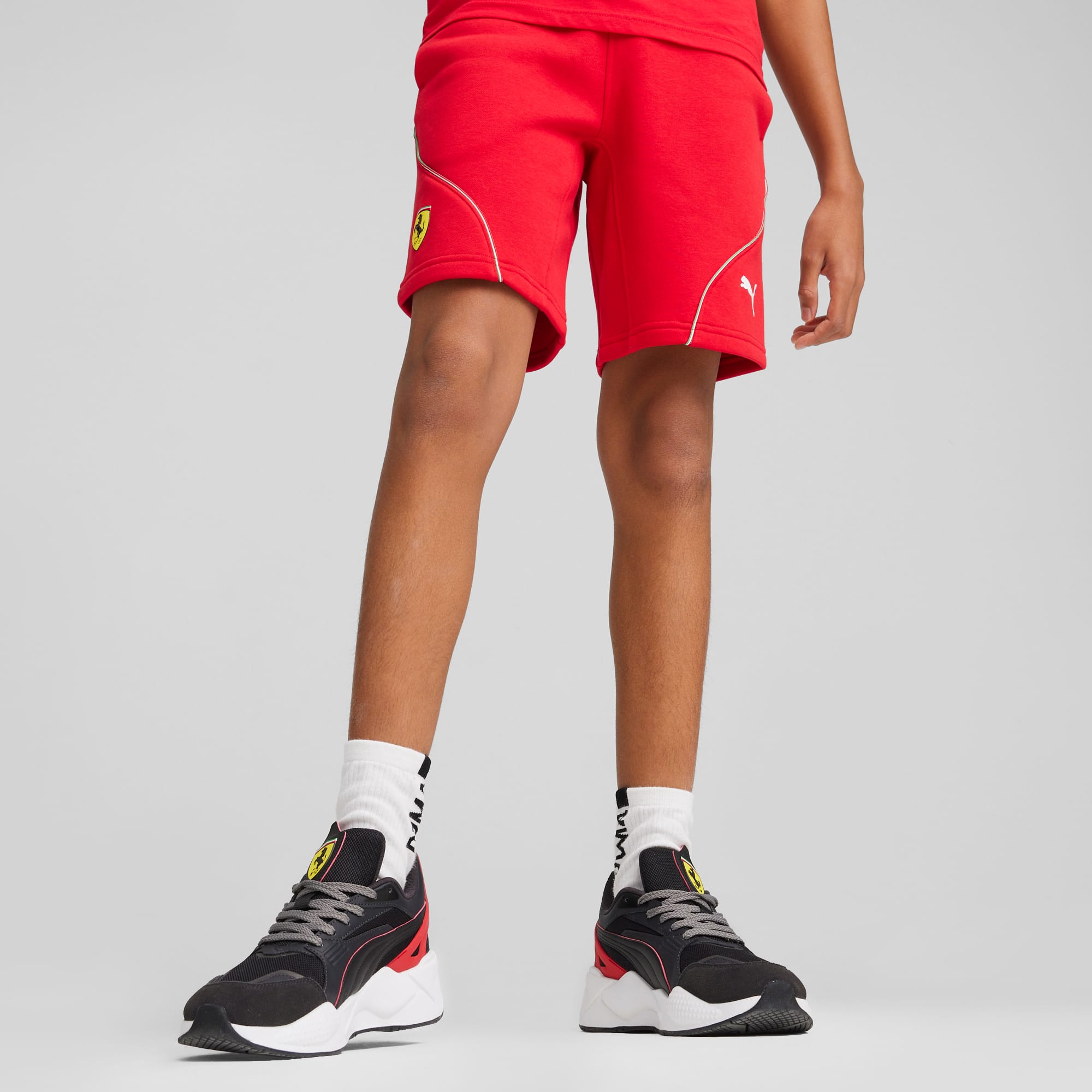 Scuderia Ferrari Race Youth Motorsport Shorts PUMA Shop All Puma PUMA