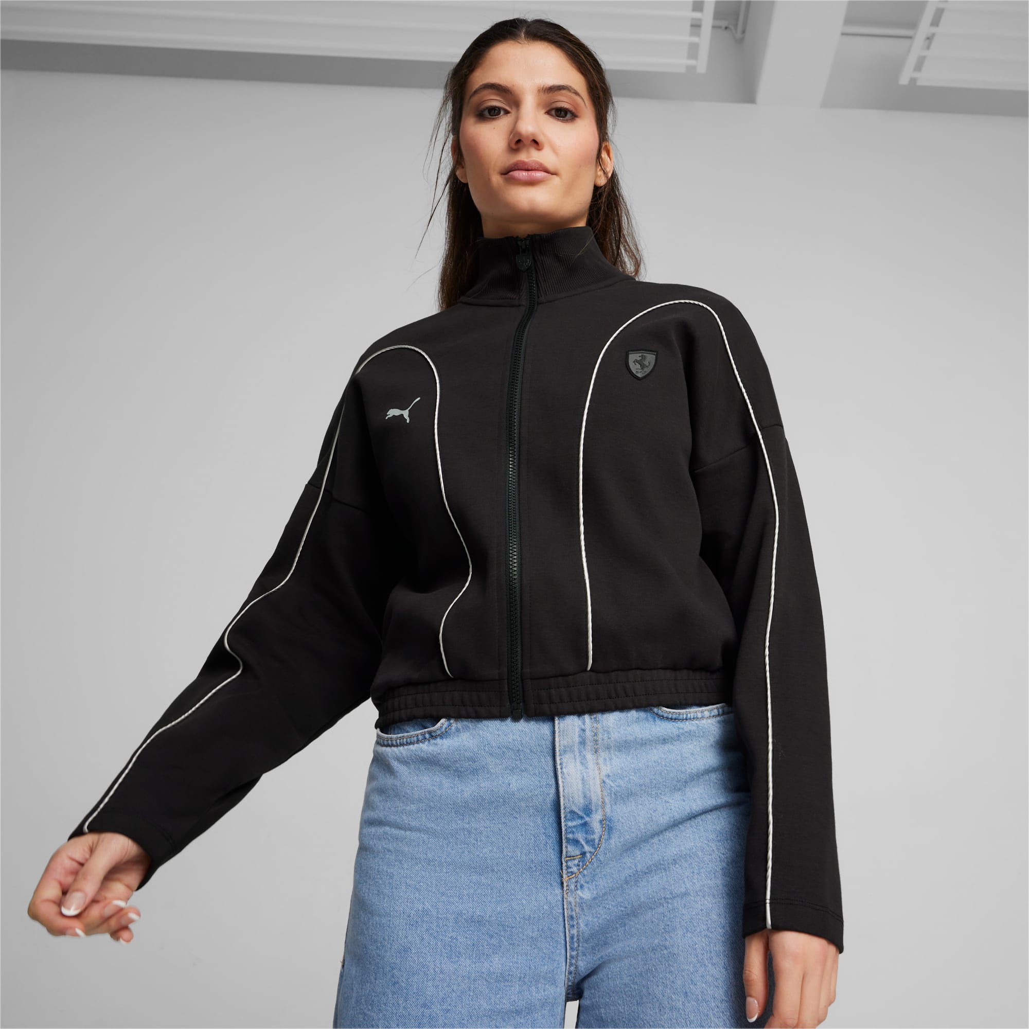 Veste zipp e Style Scuderia Ferrari Motorsport Femme