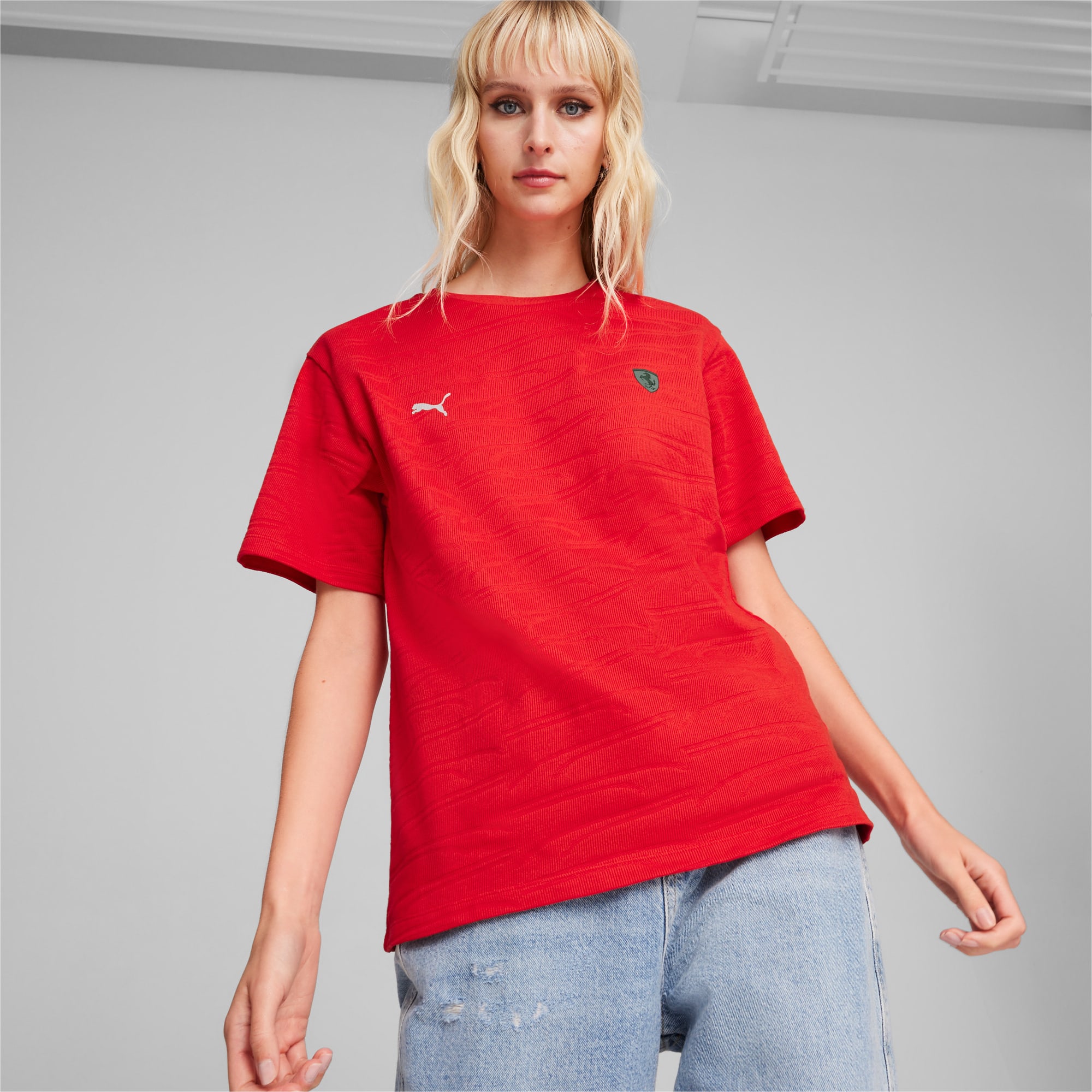 Ferrari ladies t shirt 2025