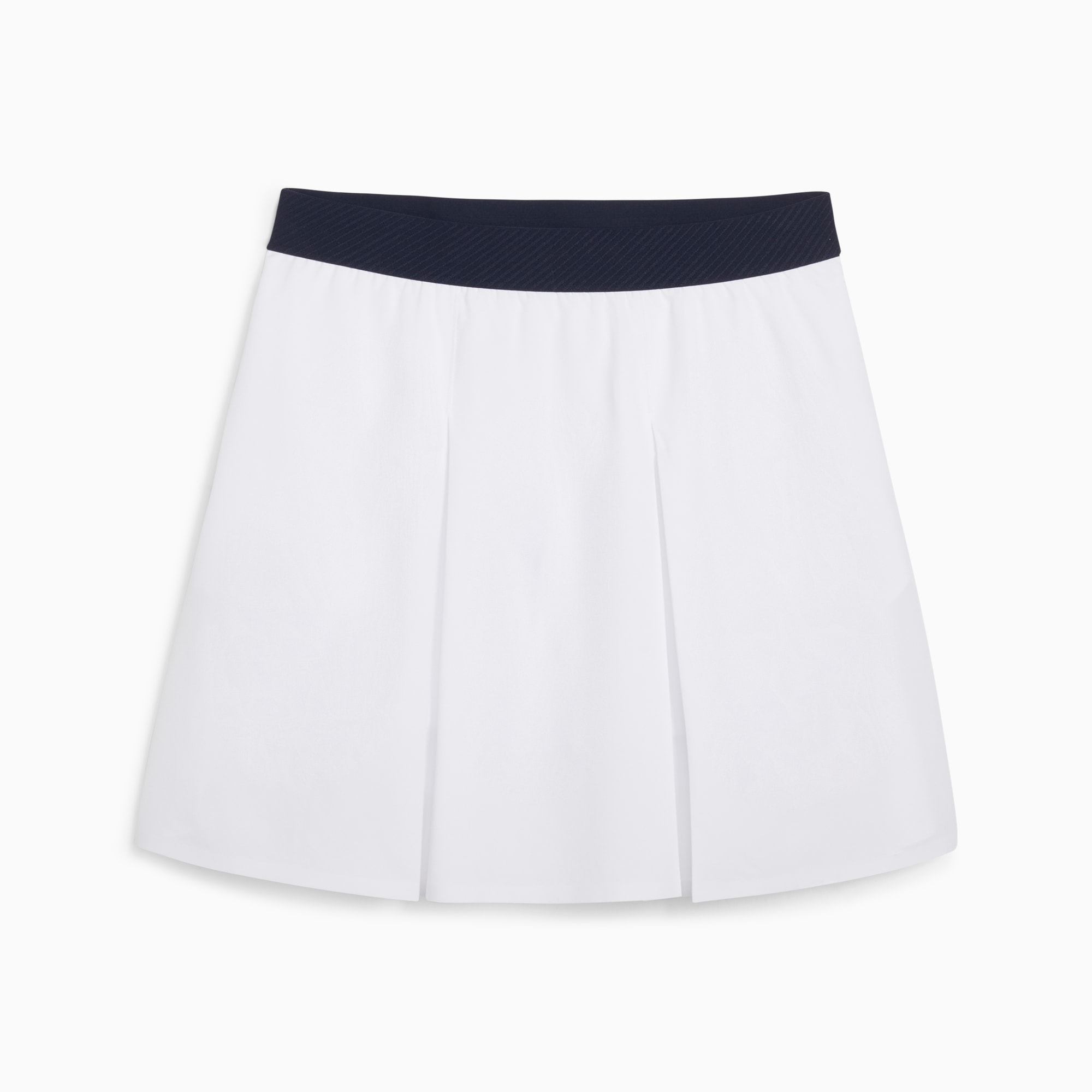 W Club Women s Pleated Golf Skirt blue PUMA