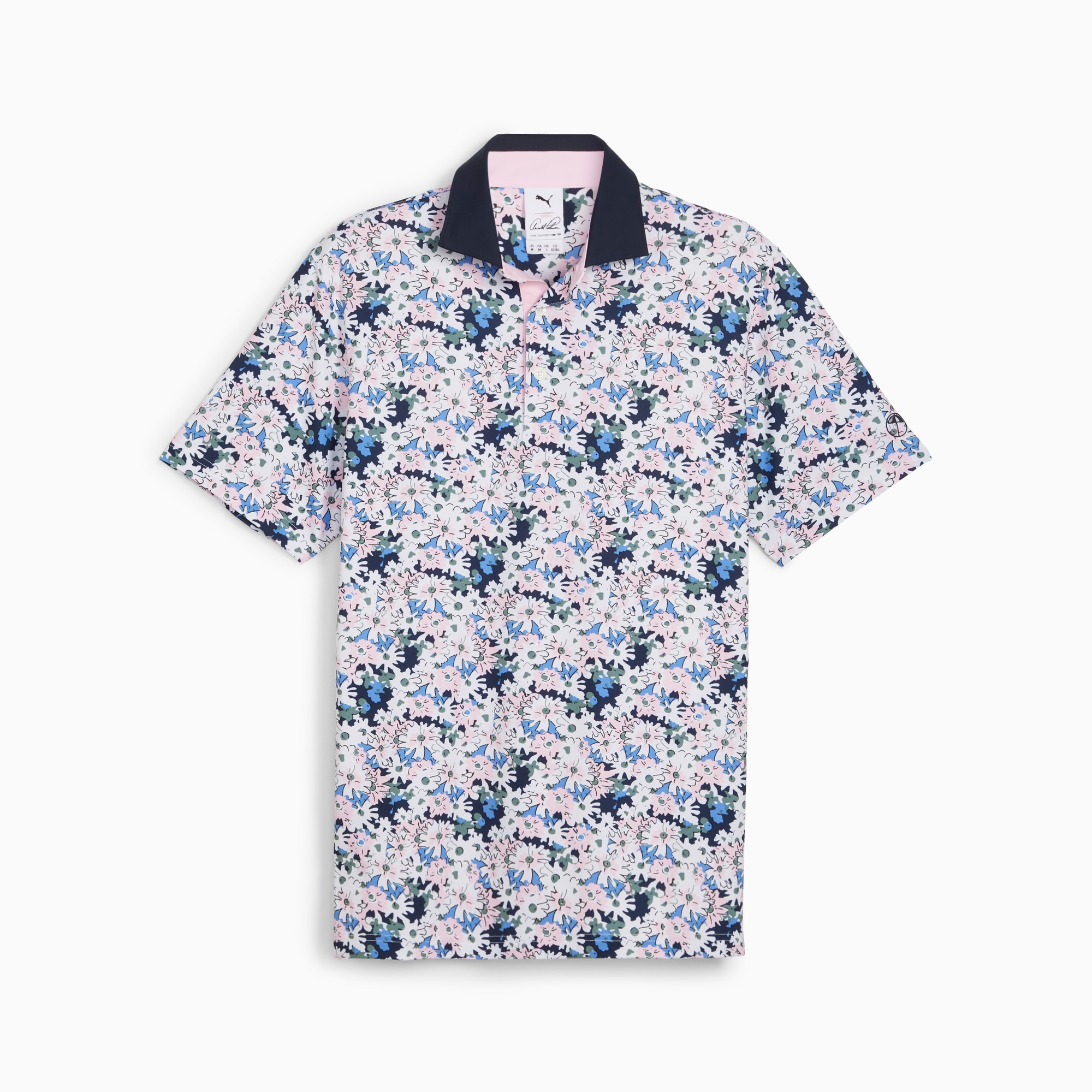 PUMA x ARNOLD PALMER Floral Men s Golf Polo PUMA