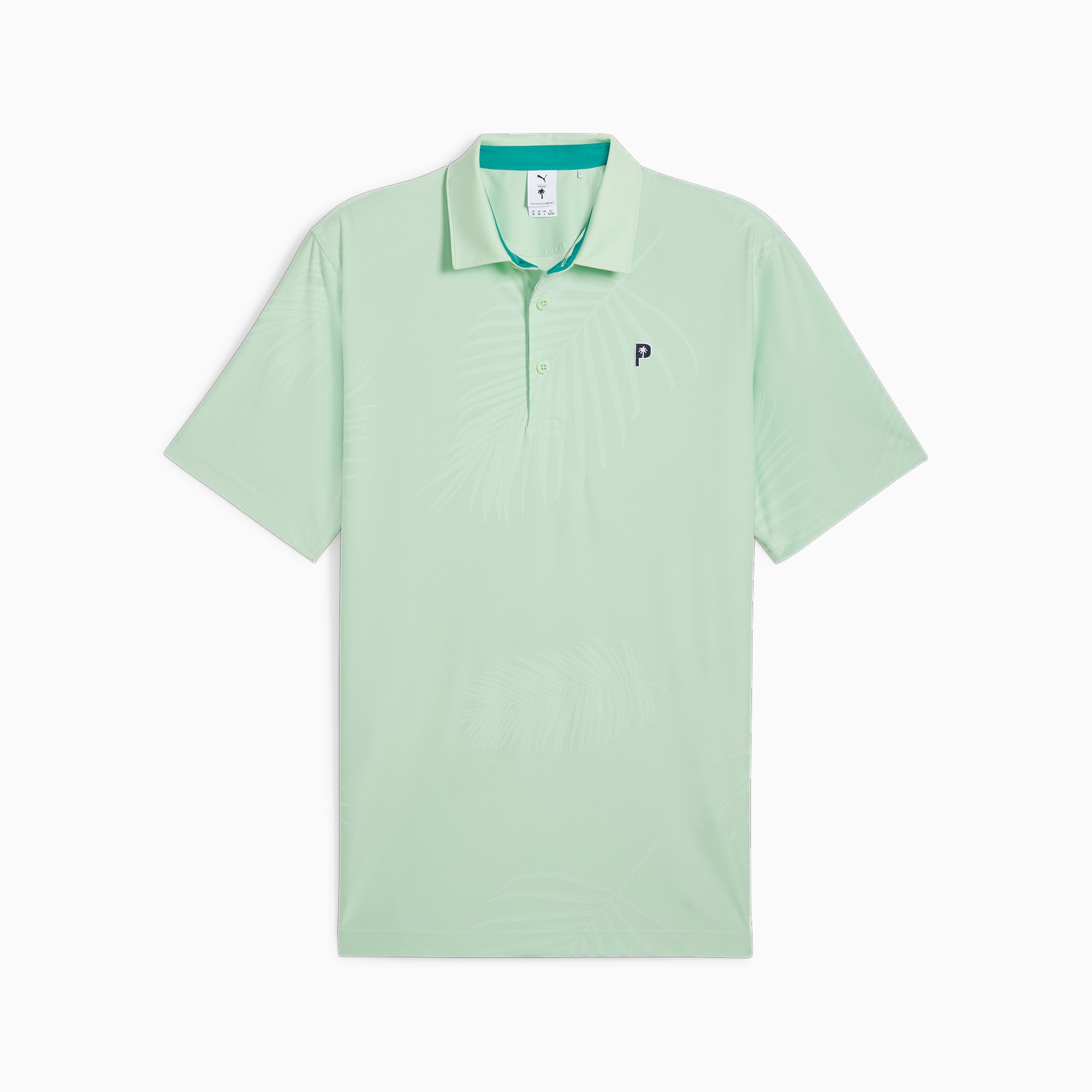 Mint green golf shirt clearance