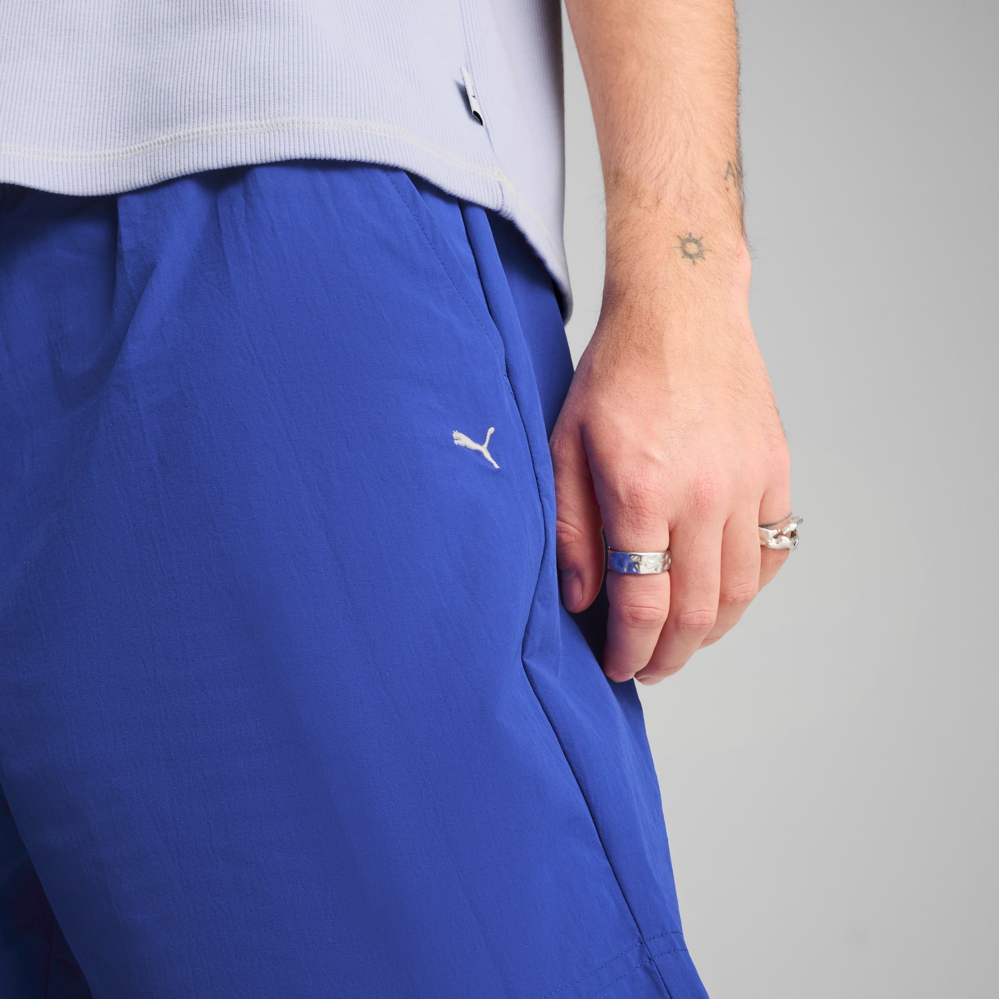 MMQ Shorts, Vivid Blue, large