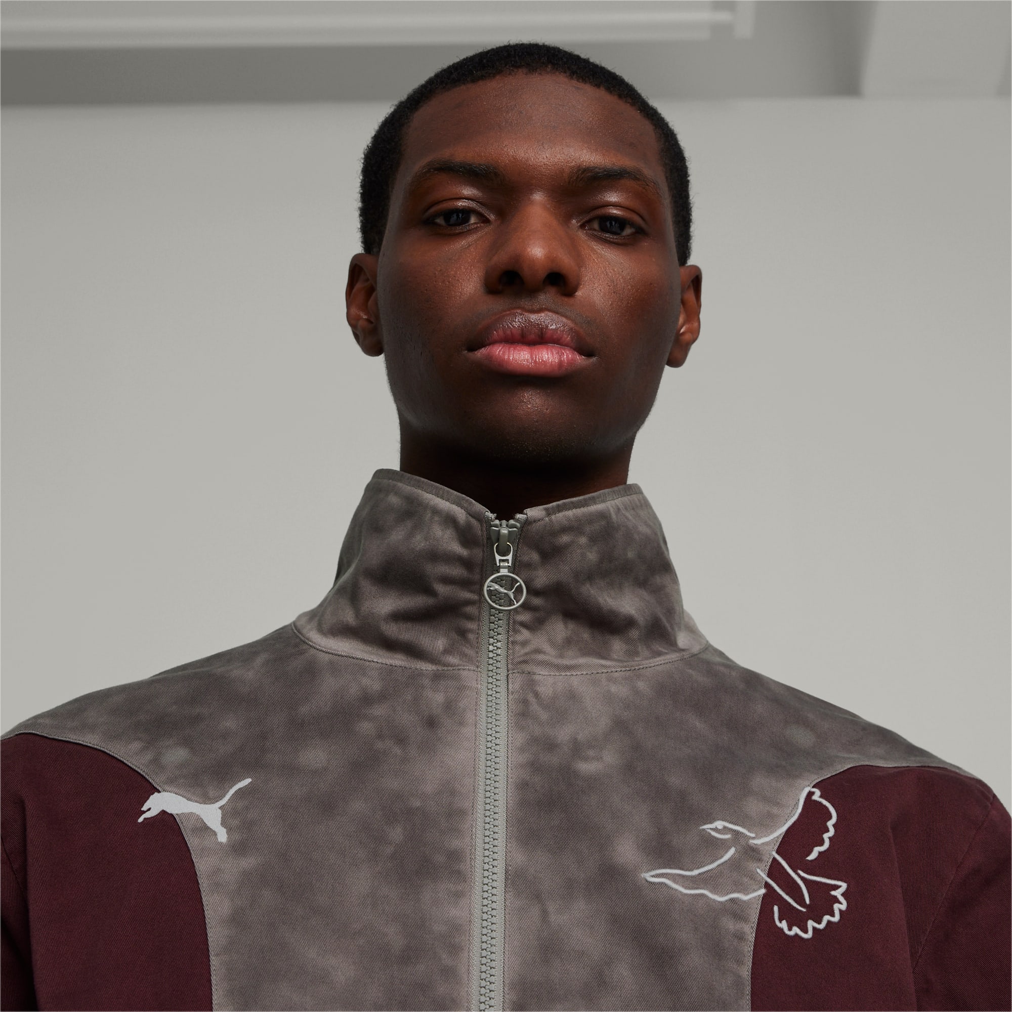 Puma tracksuit mens leather online