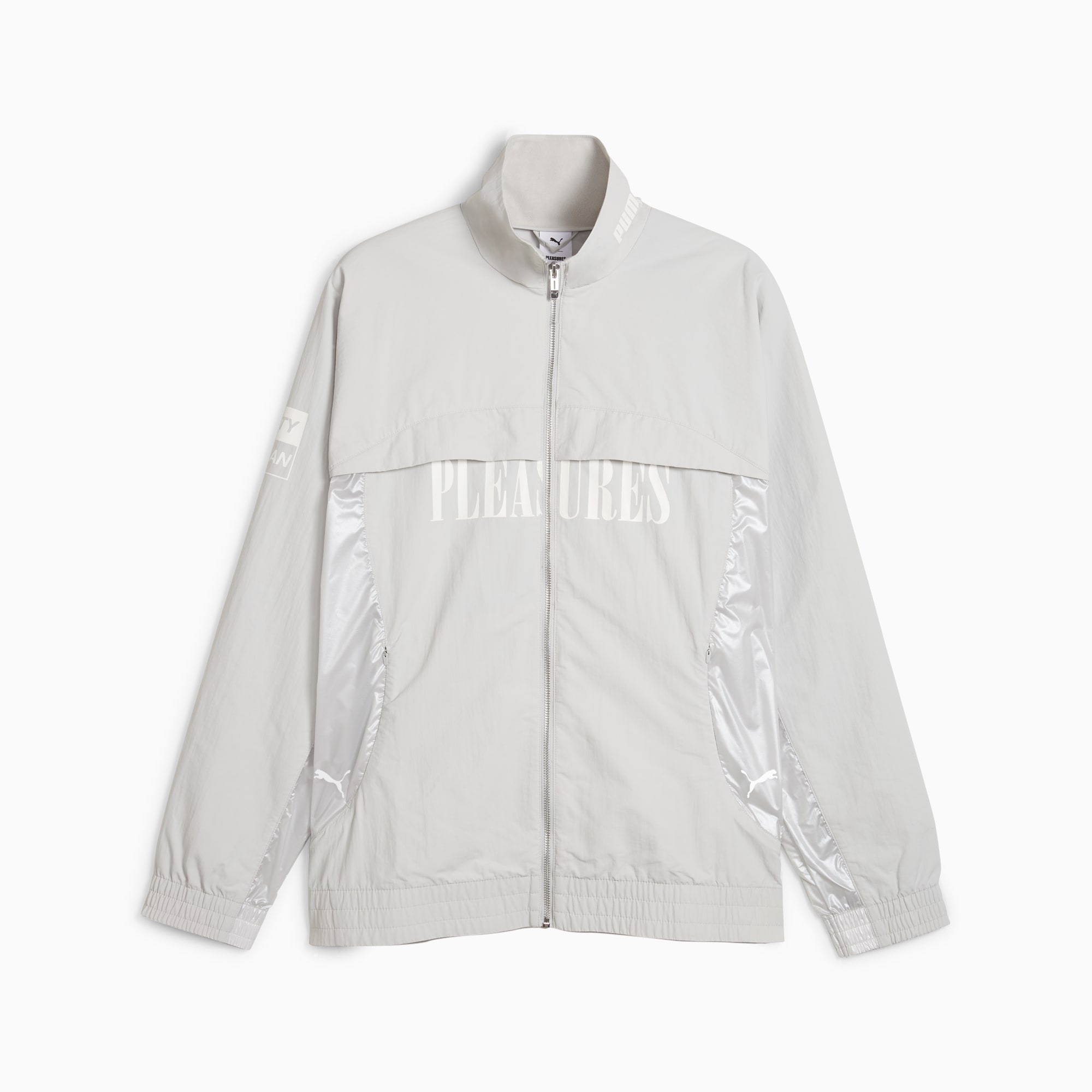 PUMA x PLEASURES Jacket Glacial Gray Shop All Puma