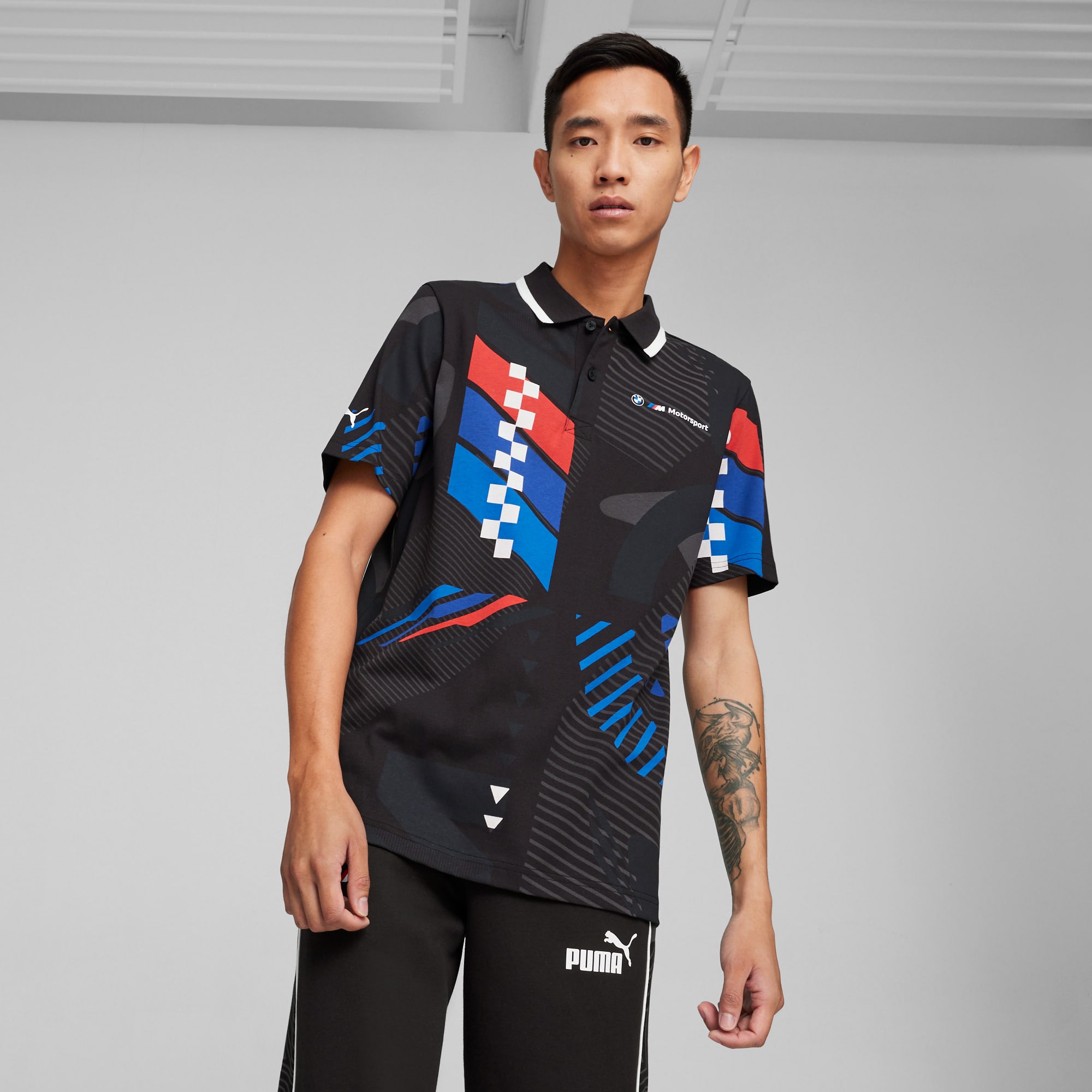 Playera tipo new arrivals polo puma bmw
