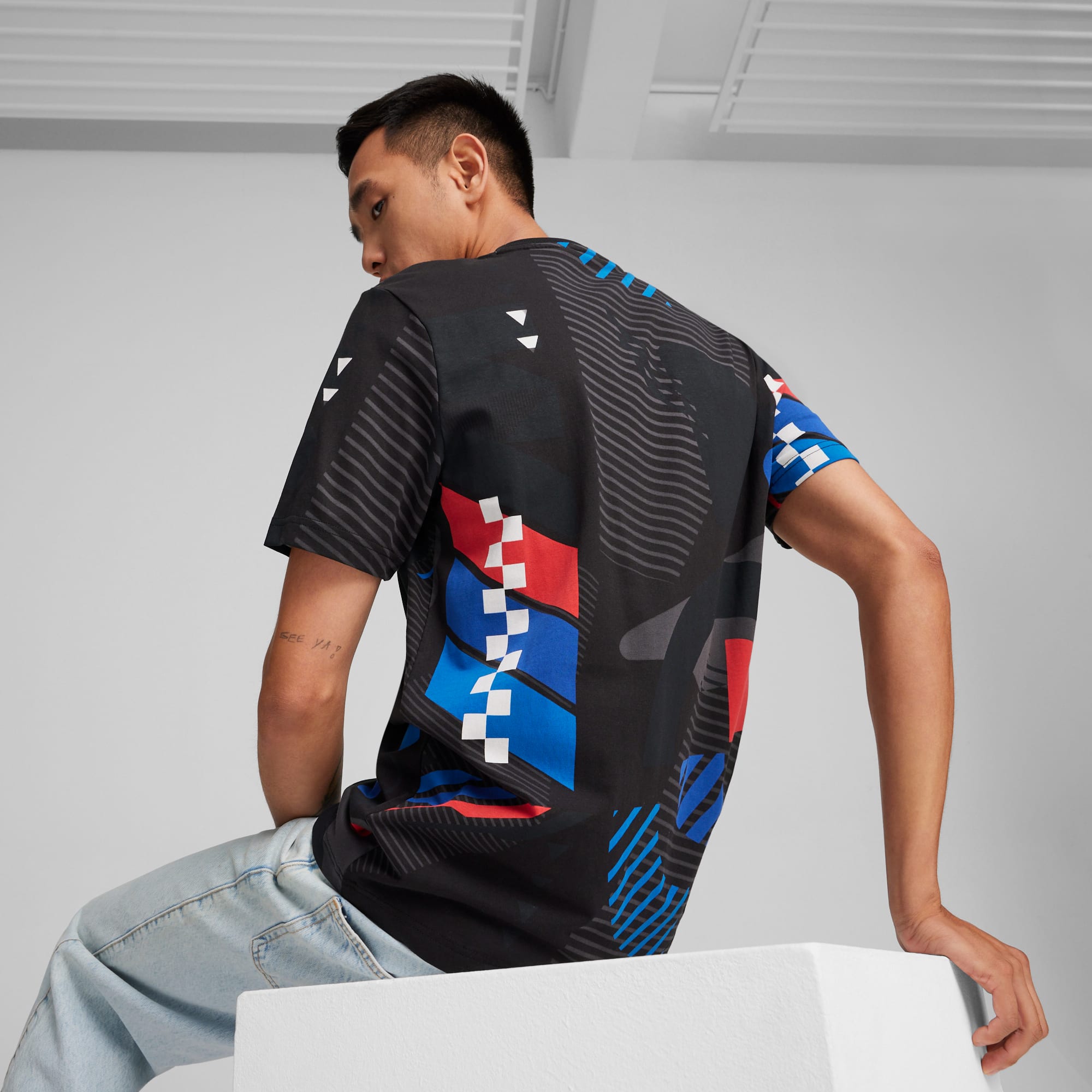 Adidas m aop tee top