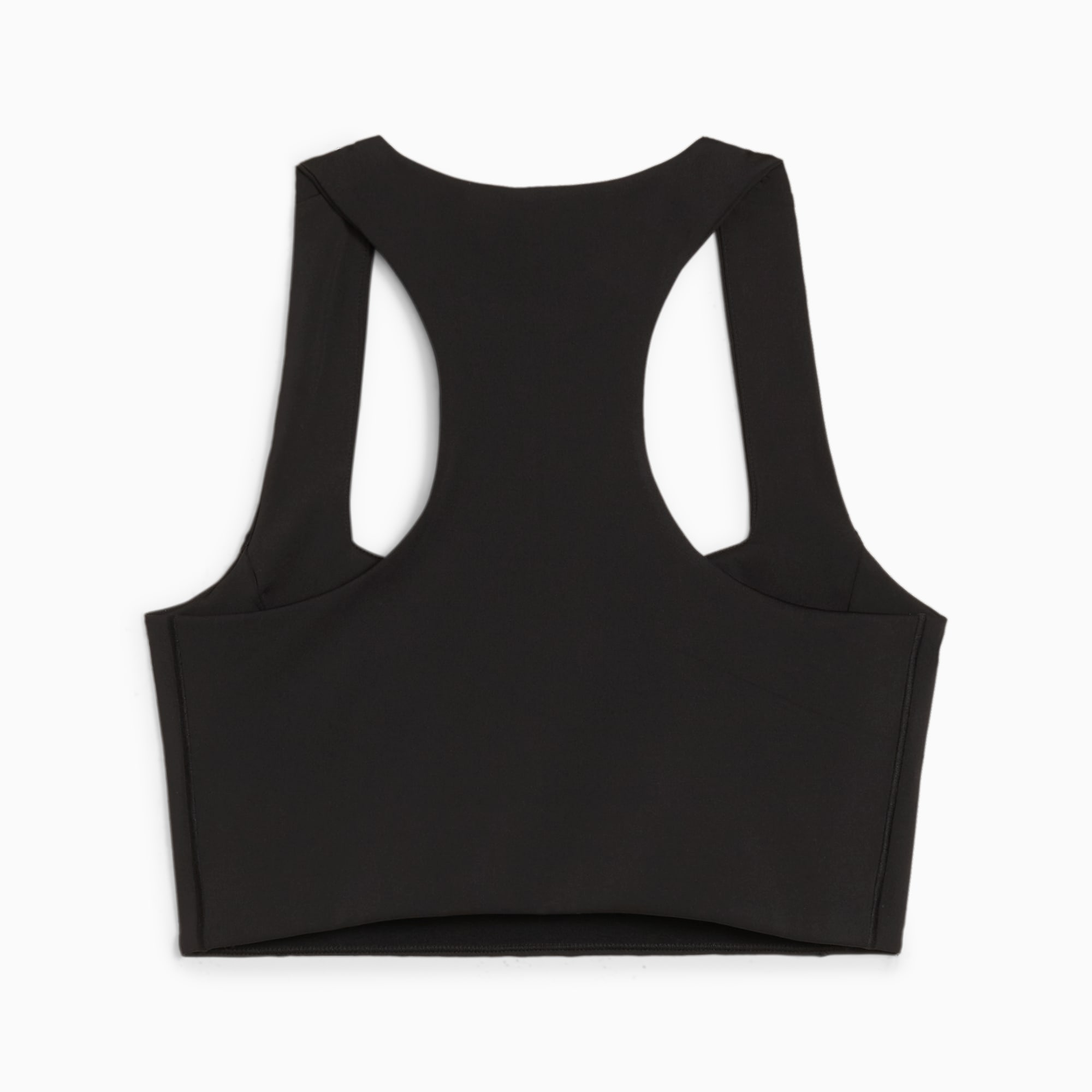Puma Womens Iconic Racerback Crop Top - White - Size X-Small in