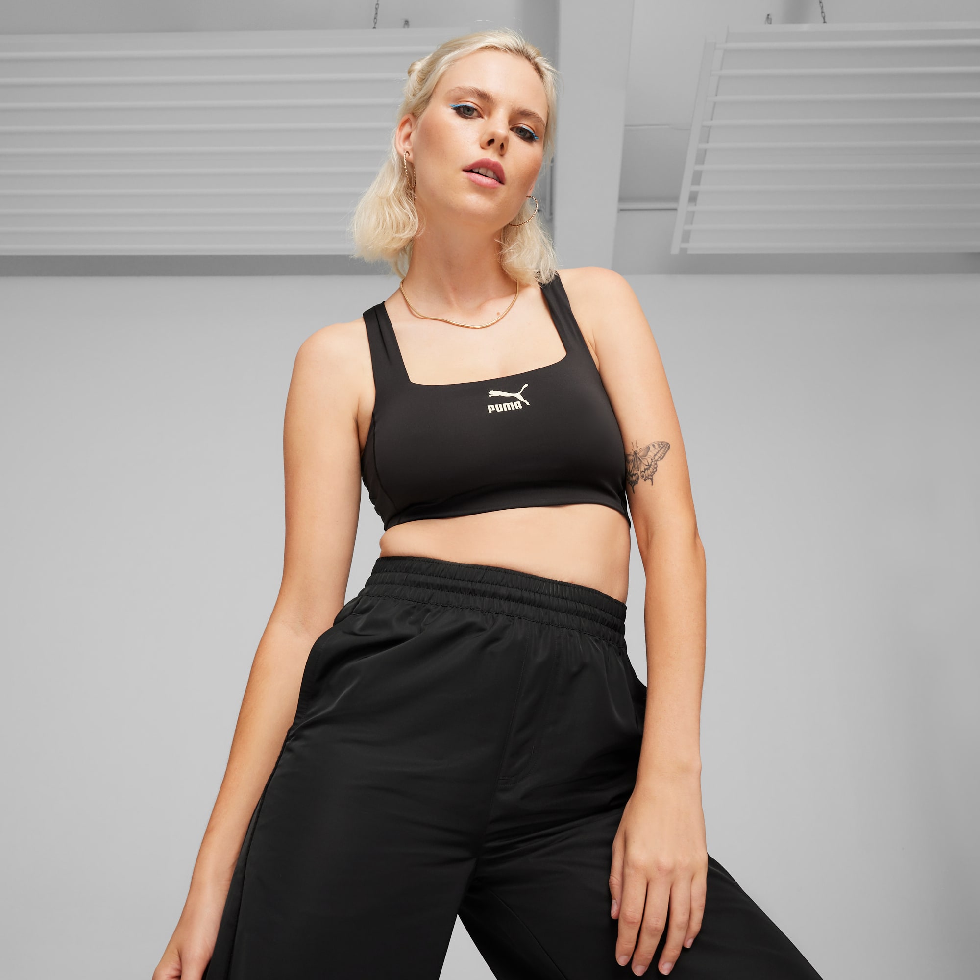 upgraded sports bra features