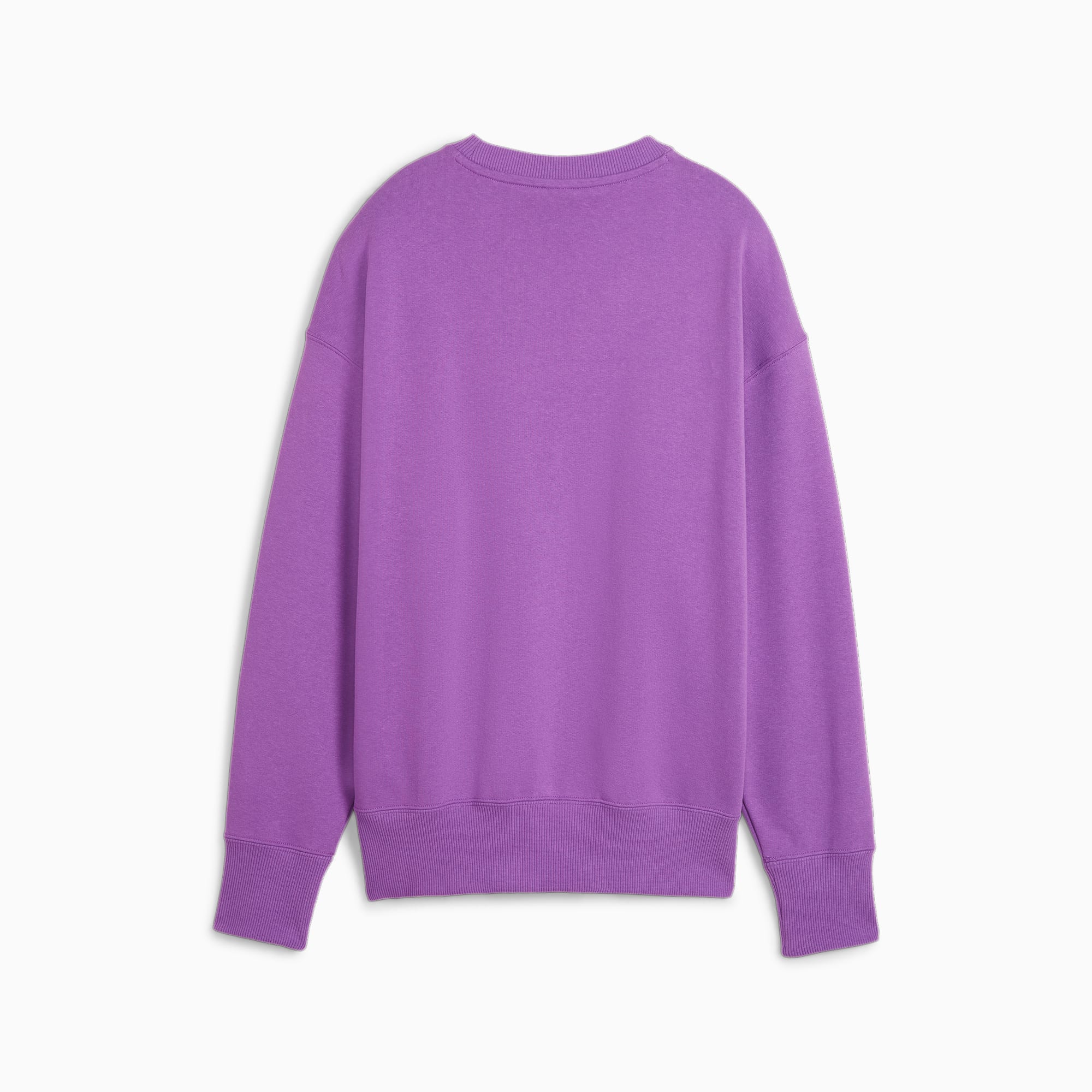 ALLBRAND365 designer Womens Activewear Criss Cross Crewneck Sweatshirt  Color Purple Size X-Large
