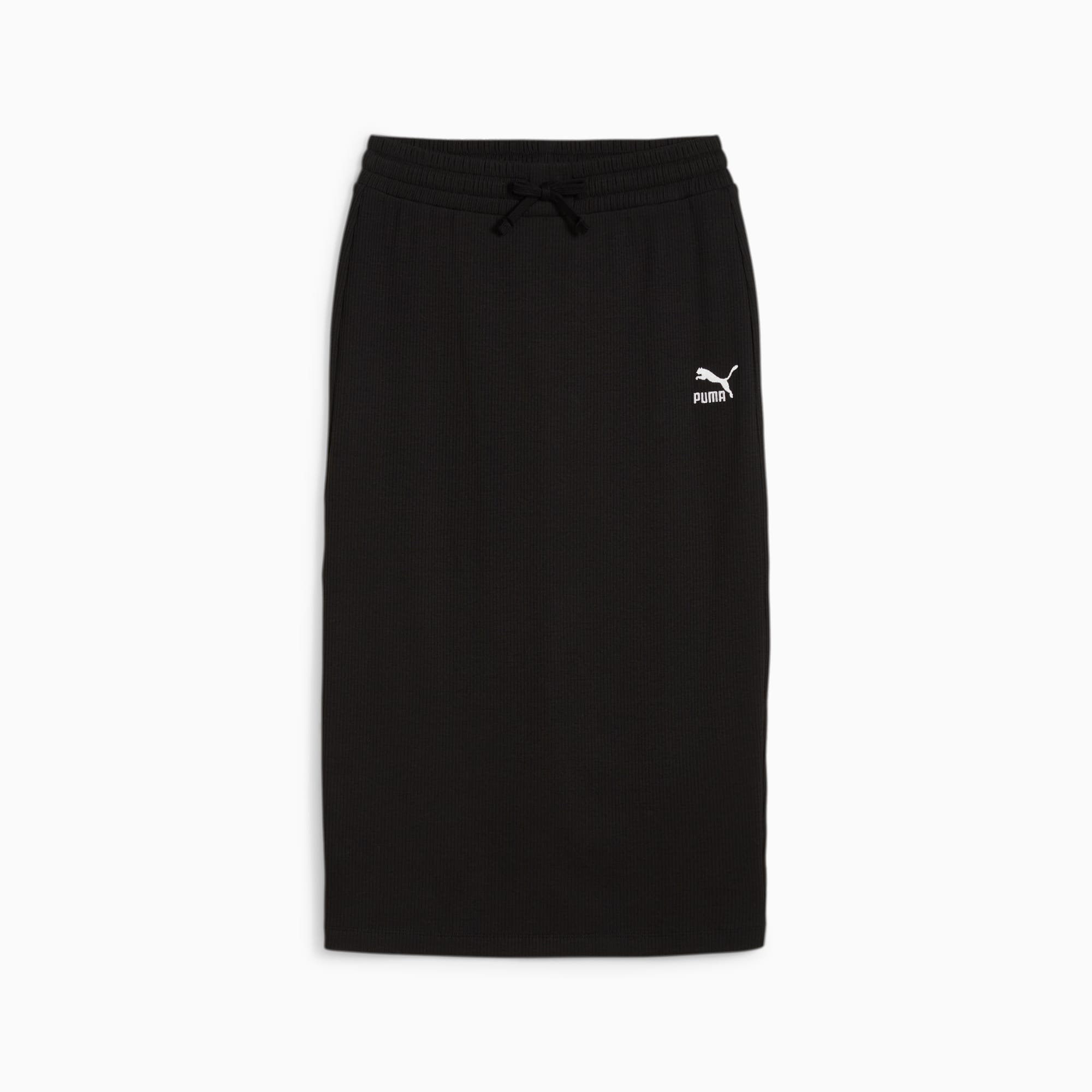 CLASSICS Women\'s Ribbed Midi PUMA Skirt 