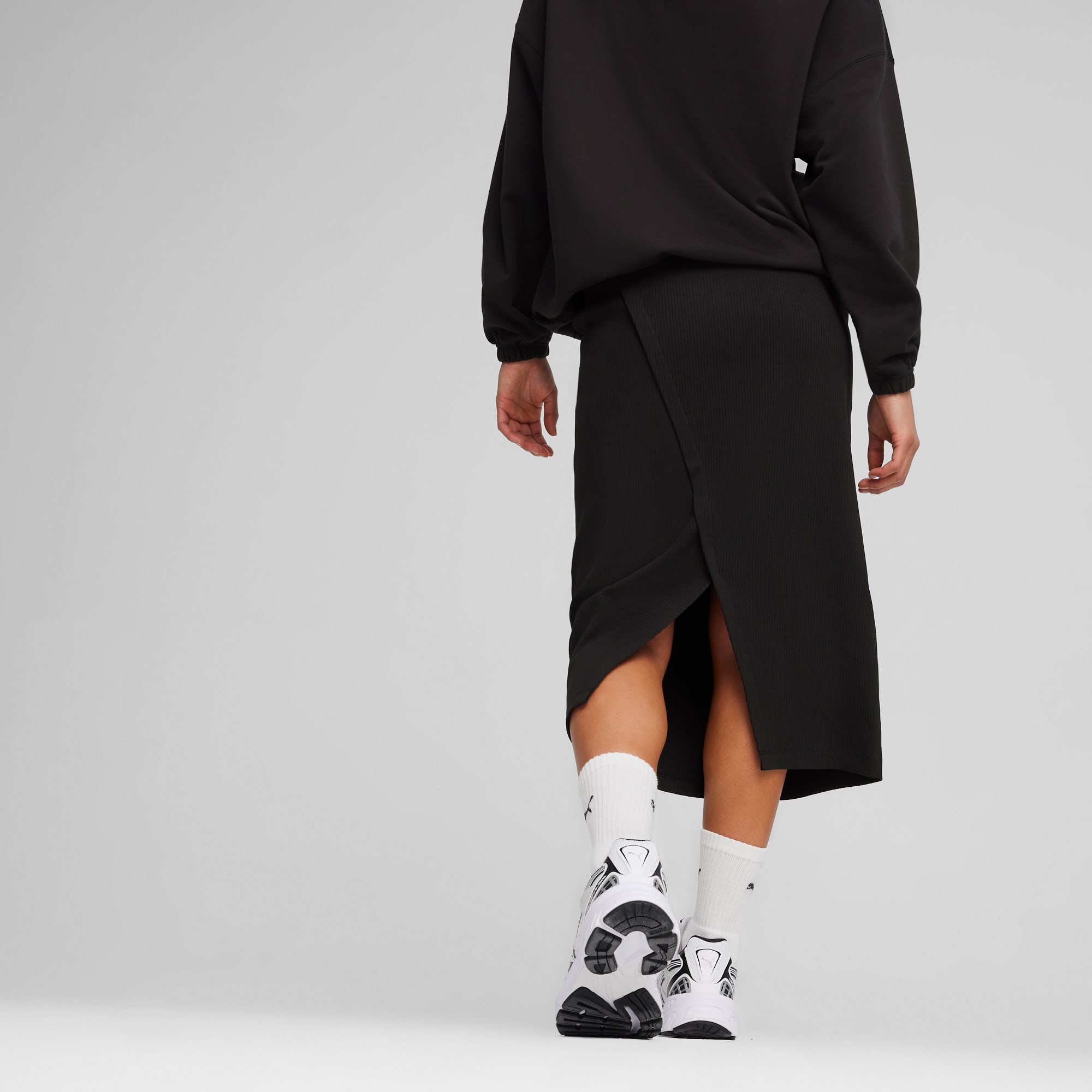 Puma classic shop ribbed skirt