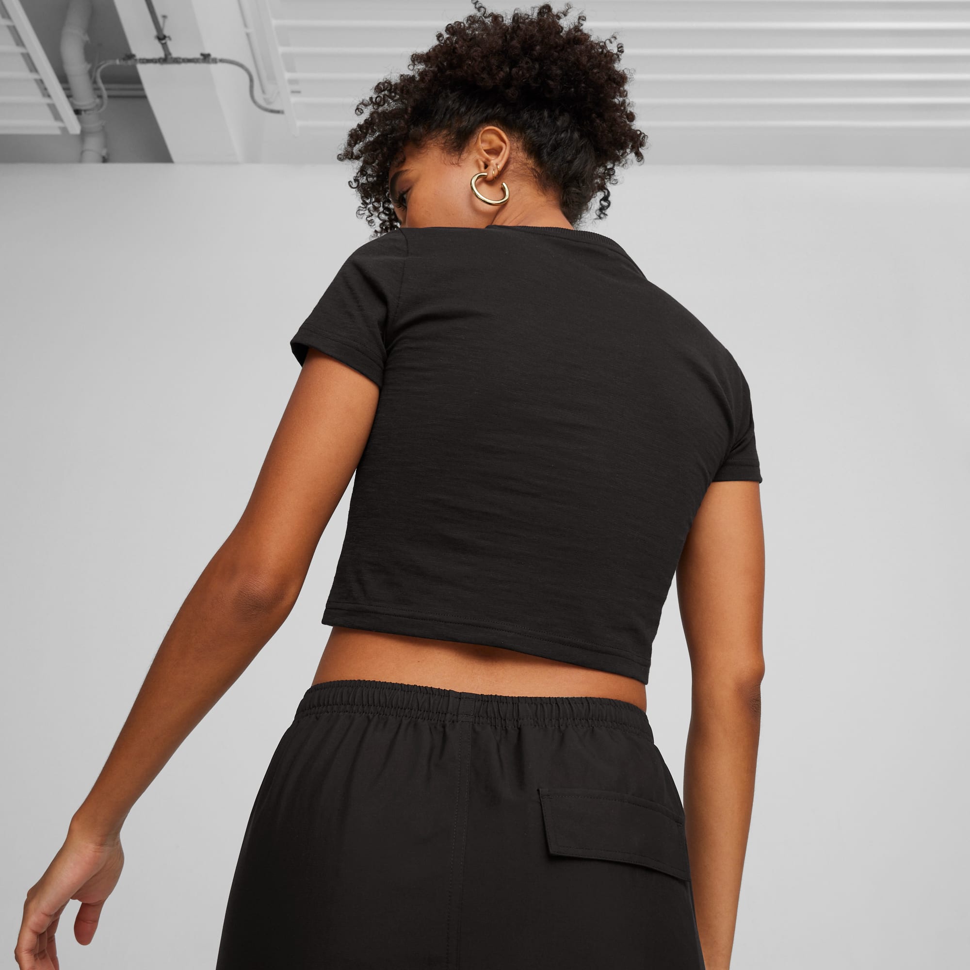DARE TO Women s Baby Tee PUMA Black PUMA Shop All Puma PUMA