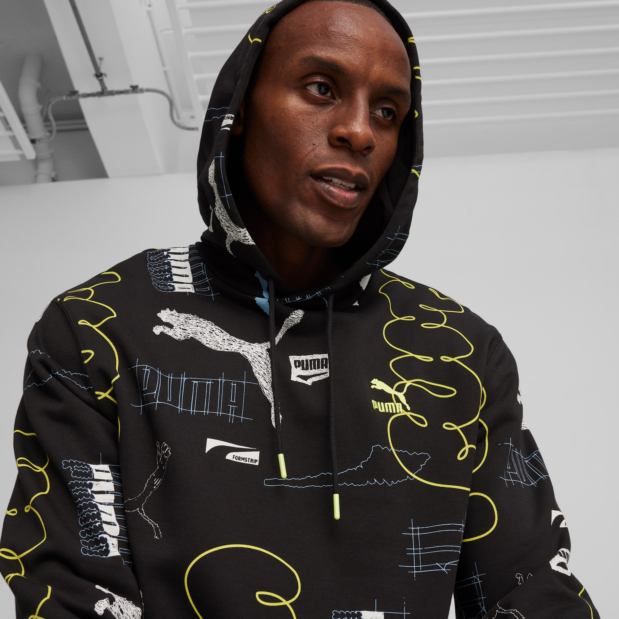 Puma clothing brand store