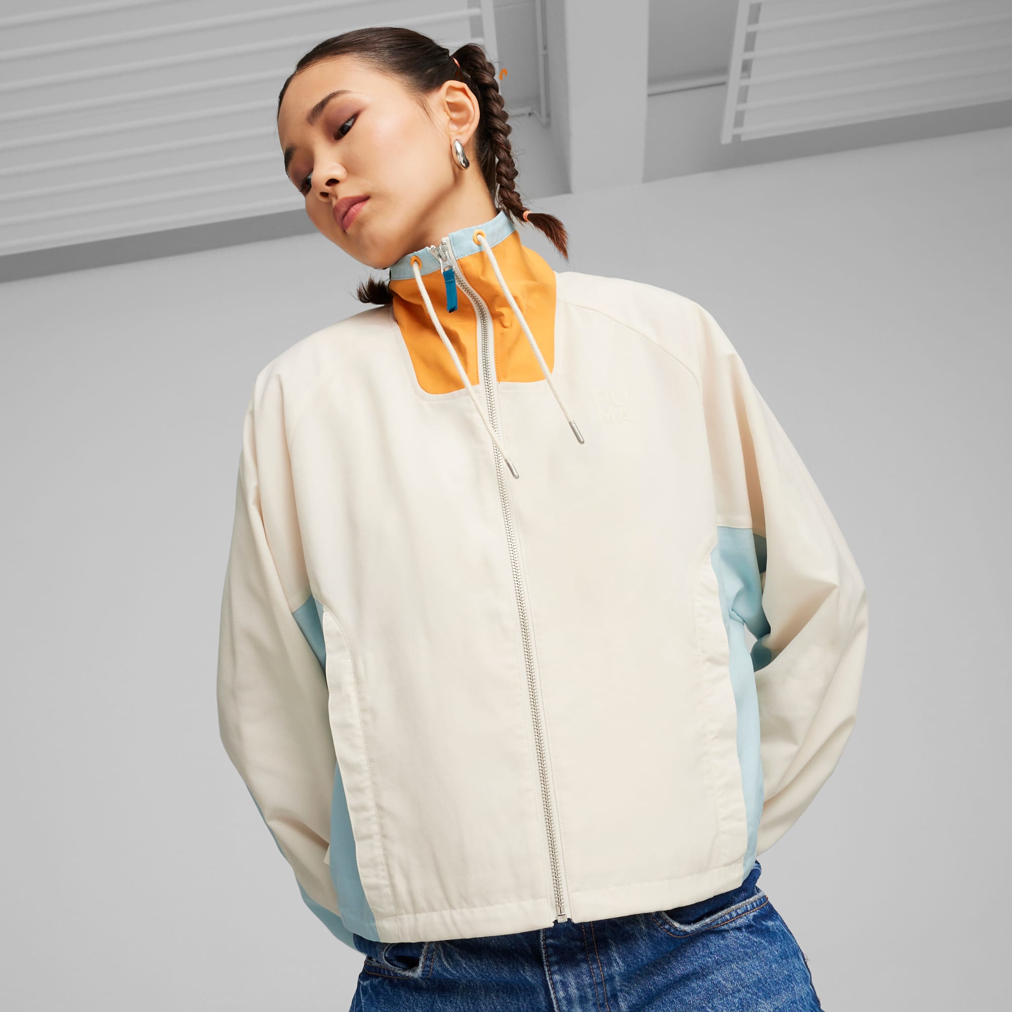 INFUSE Relaxed Woven Women s Jacket