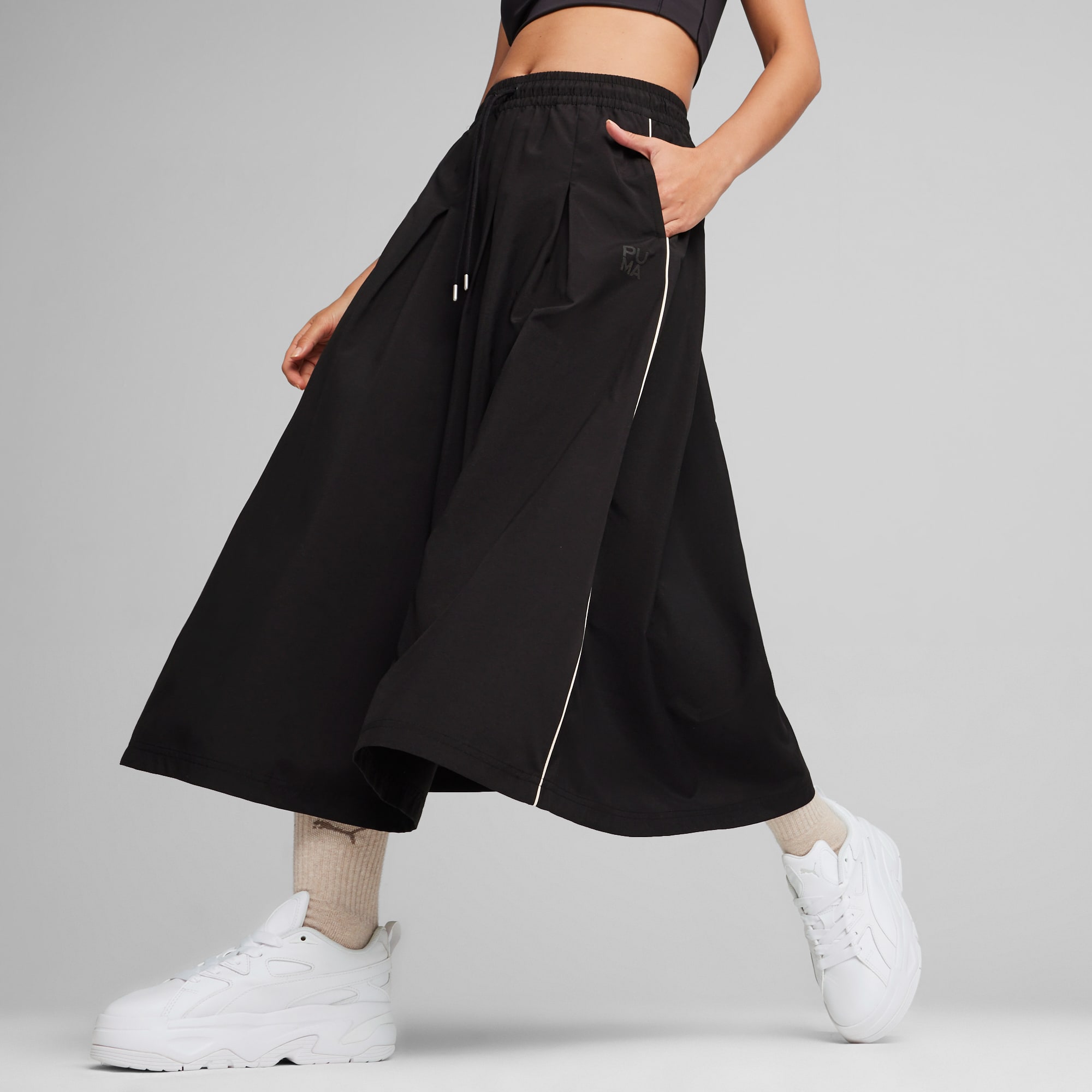 INFUSE Pleated Mini Skirt