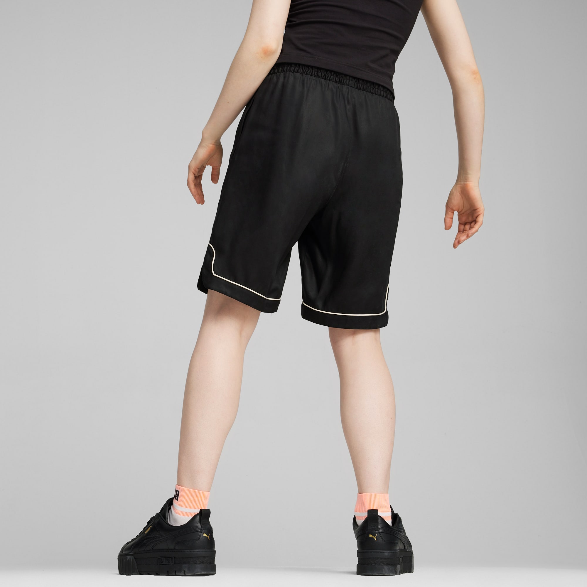 Puma woven shorts ladies best sale