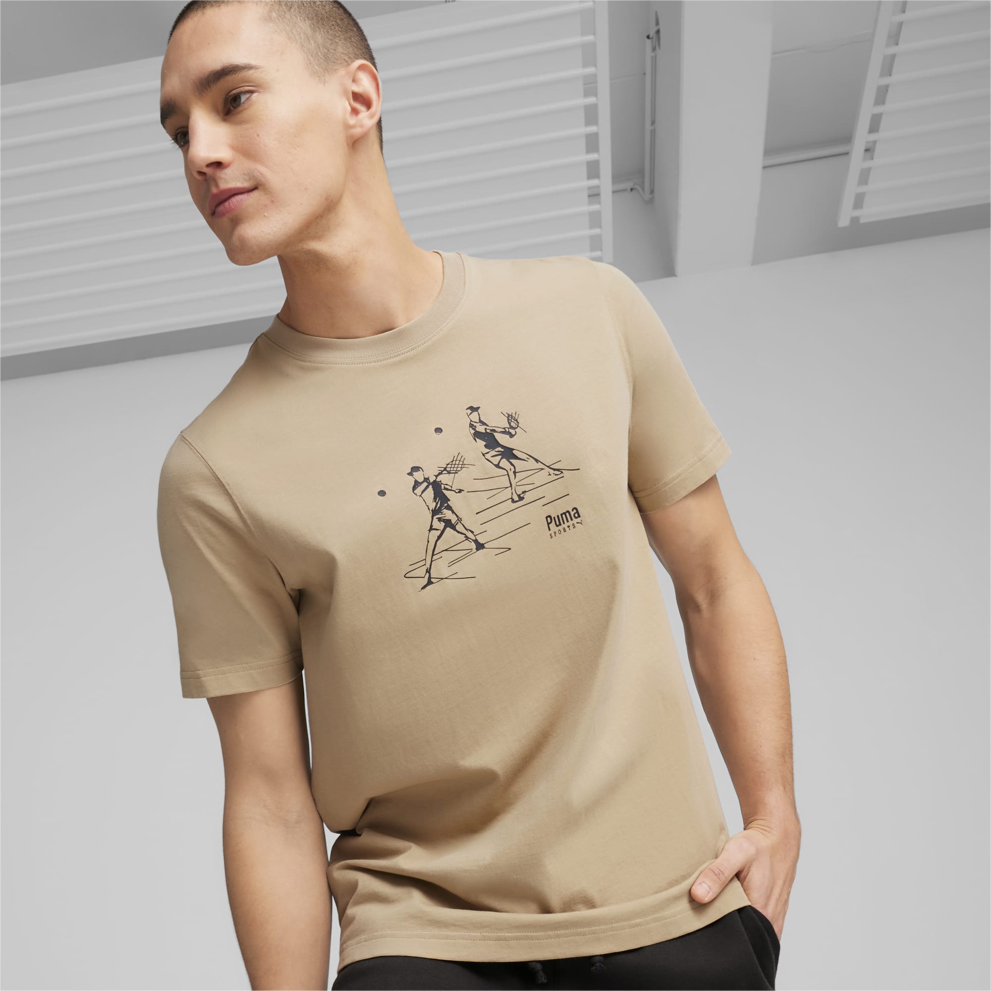 PUMA TEAM Men s Graphic Tee