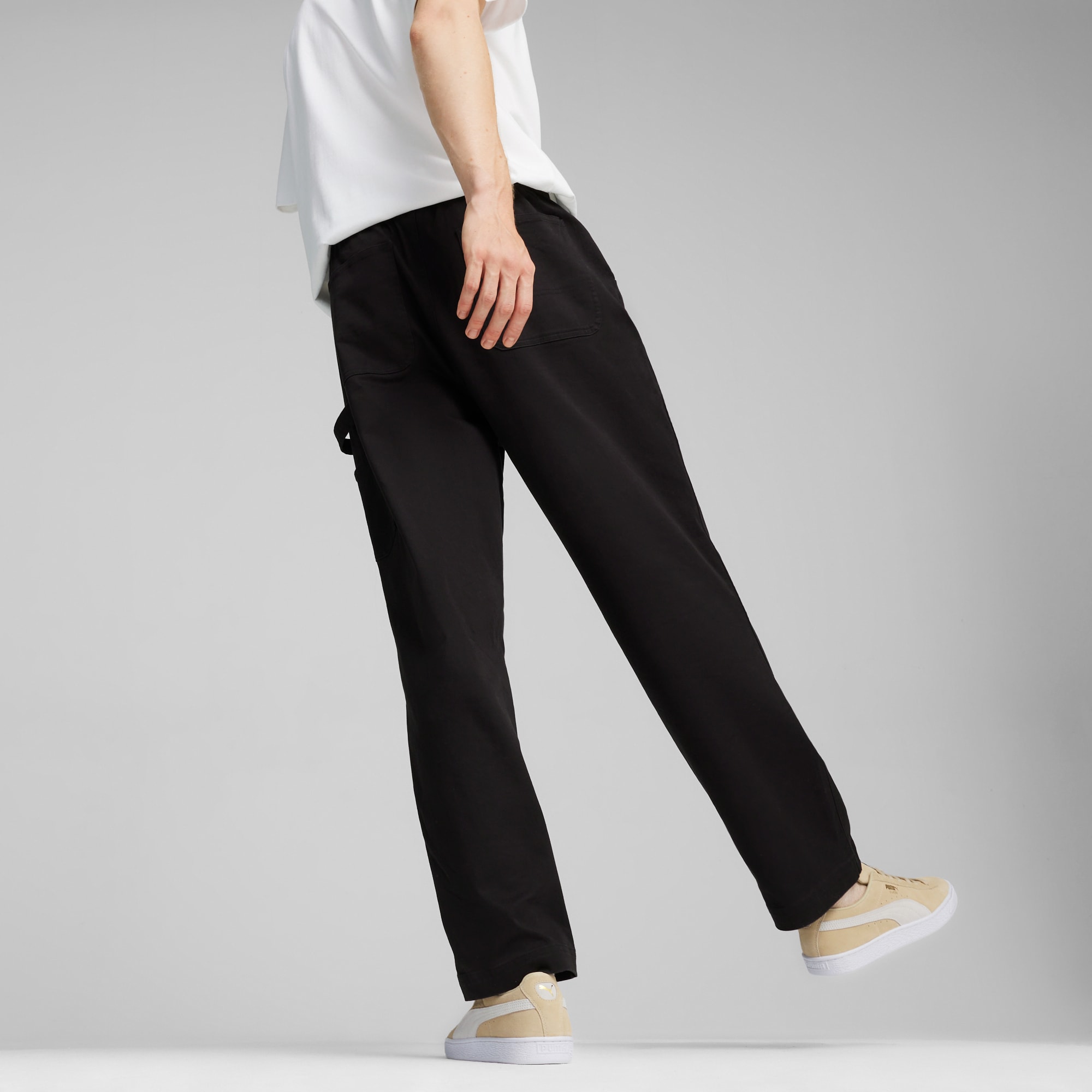 DOWNTOWN Men's Double Knee Pants | PUMA