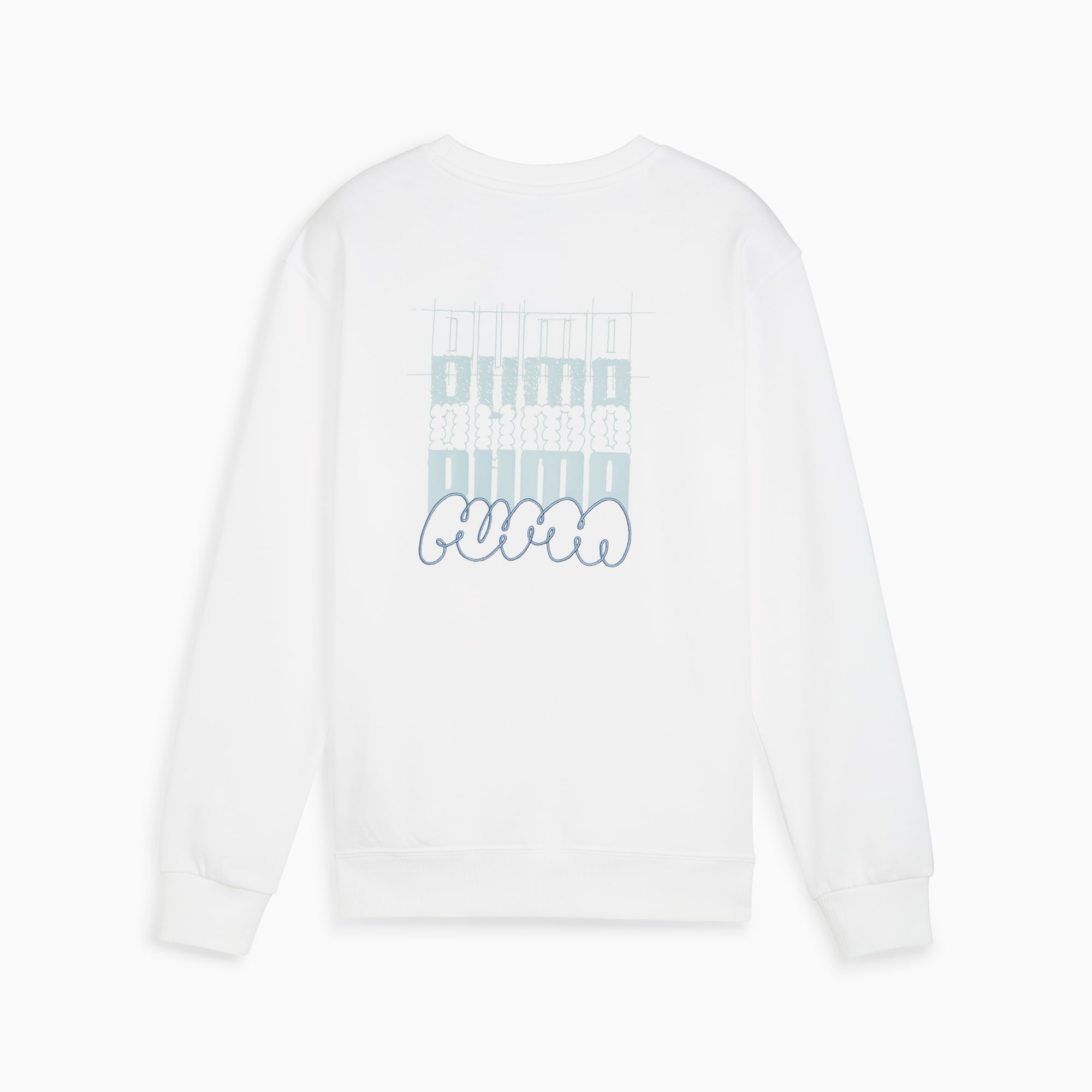 Gucci Kids logo-print cotton sweatshirt - White