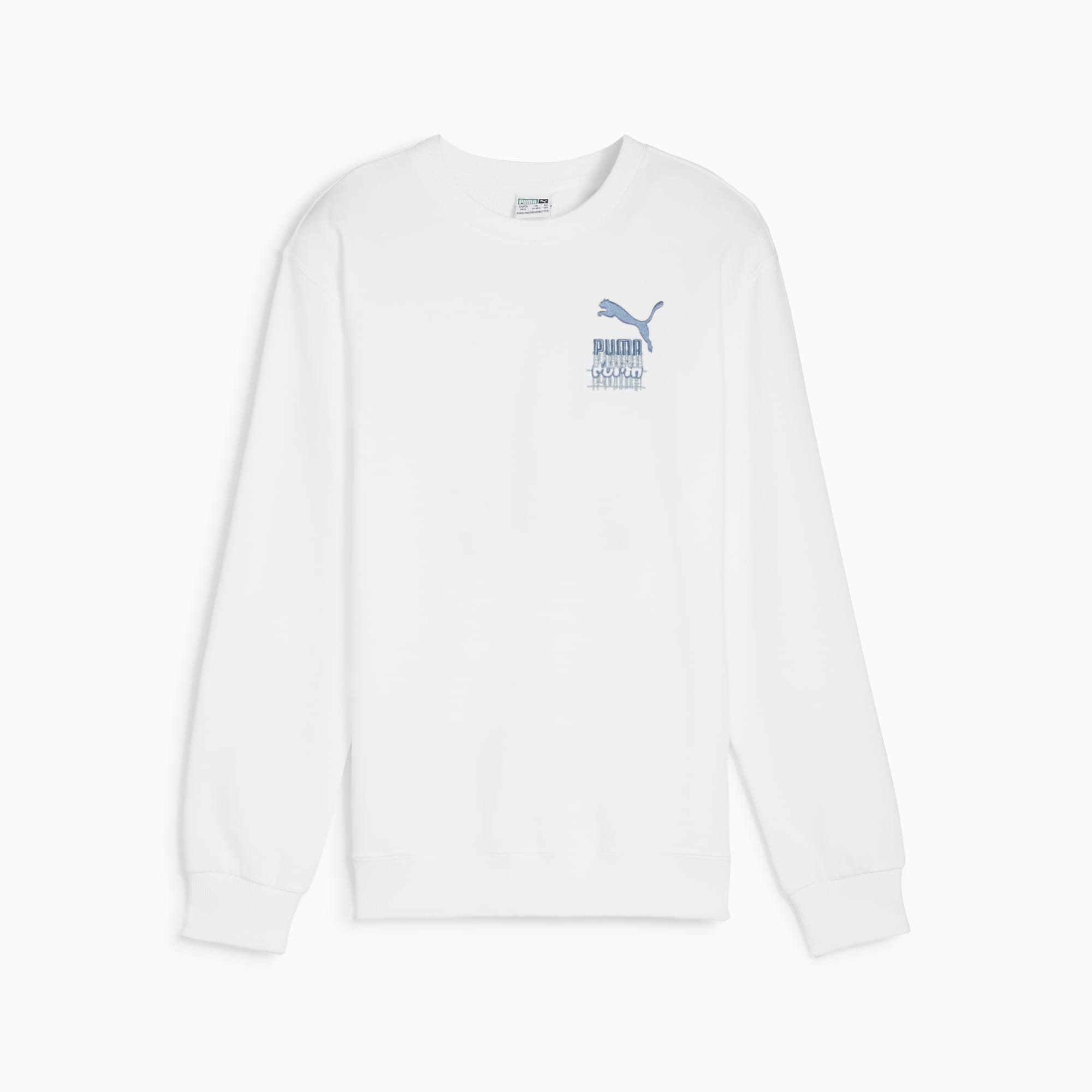Puma white sweatshirt new arrivals
