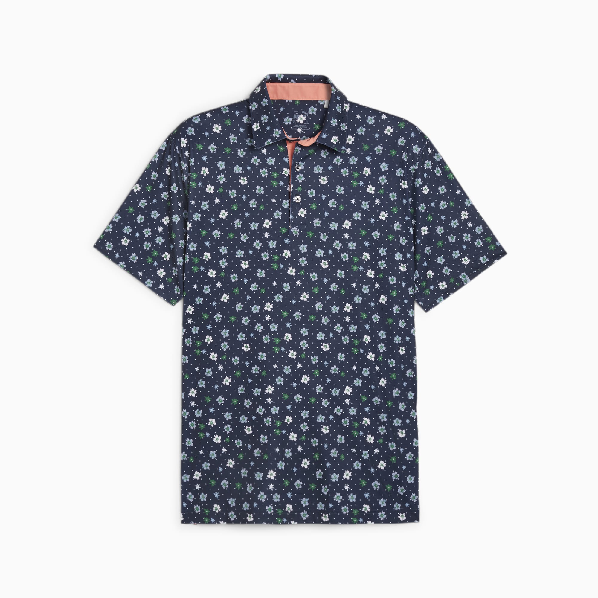 Floral golf polo top
