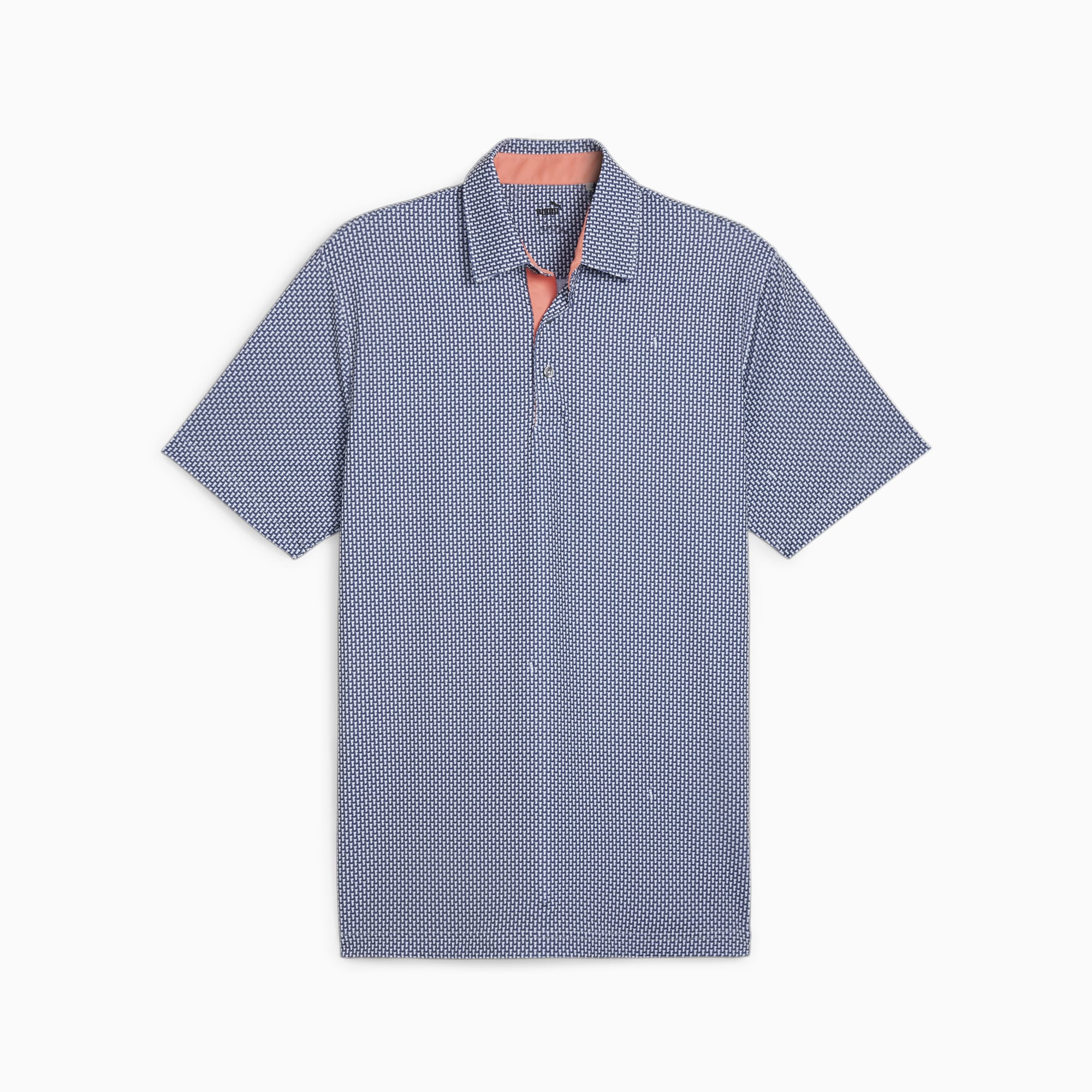 MATTR Cups Men s Golf Polo White Glow Deep Navy PUMA Golf PUMA