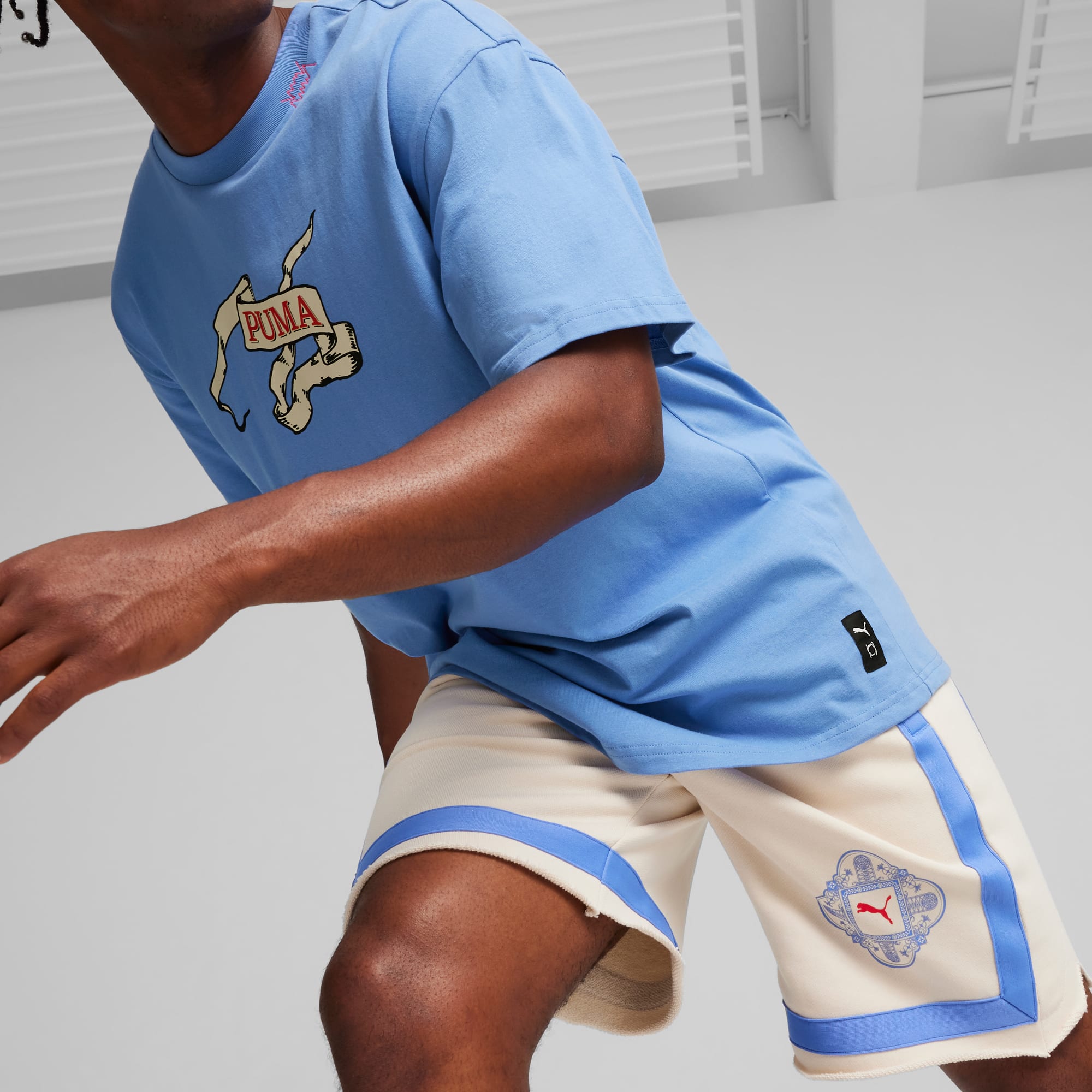 Puma terry shorts online