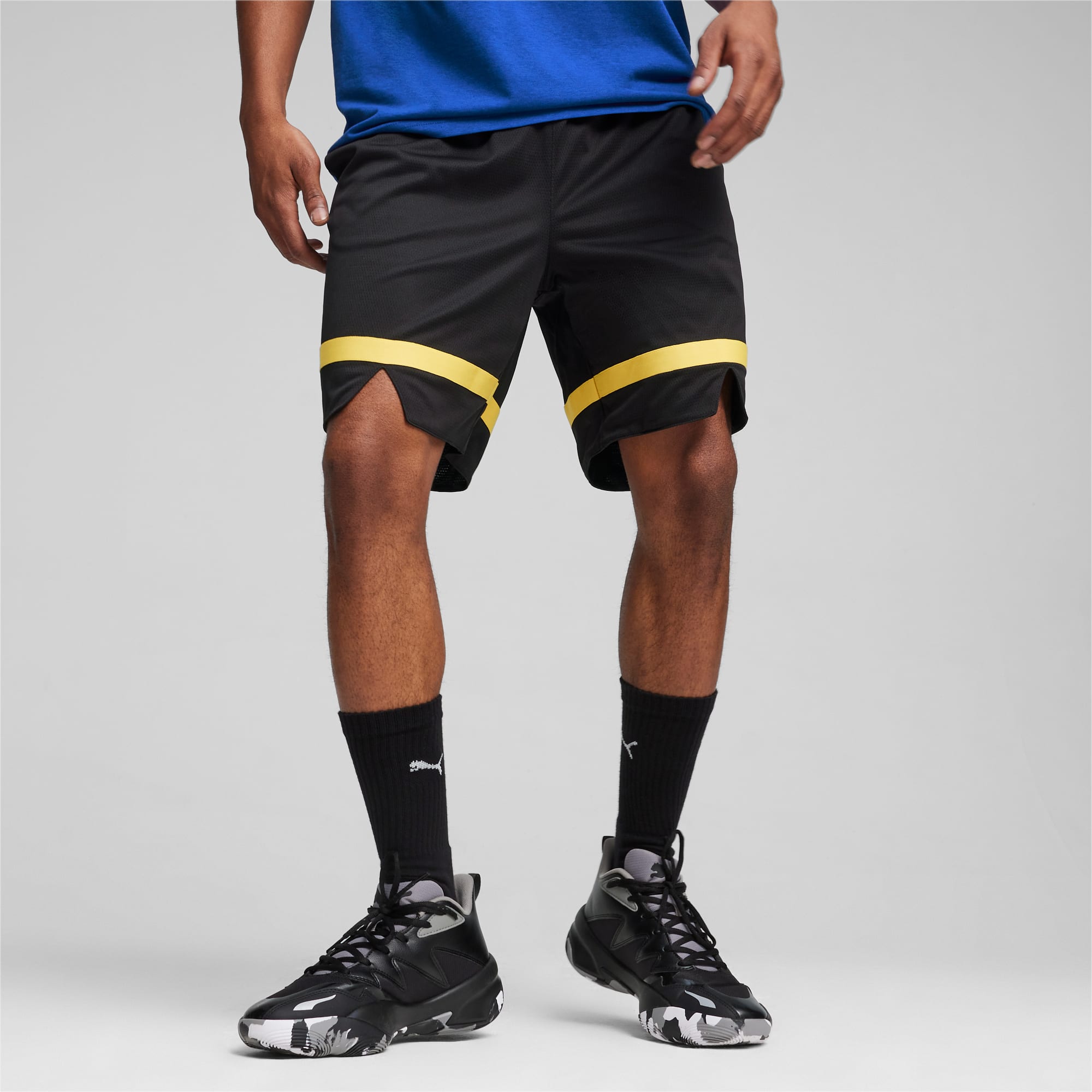 The Golden Ticket Men s Basketball Shorts PUMA Black PUMA SHOP ALL PUMA PUMA