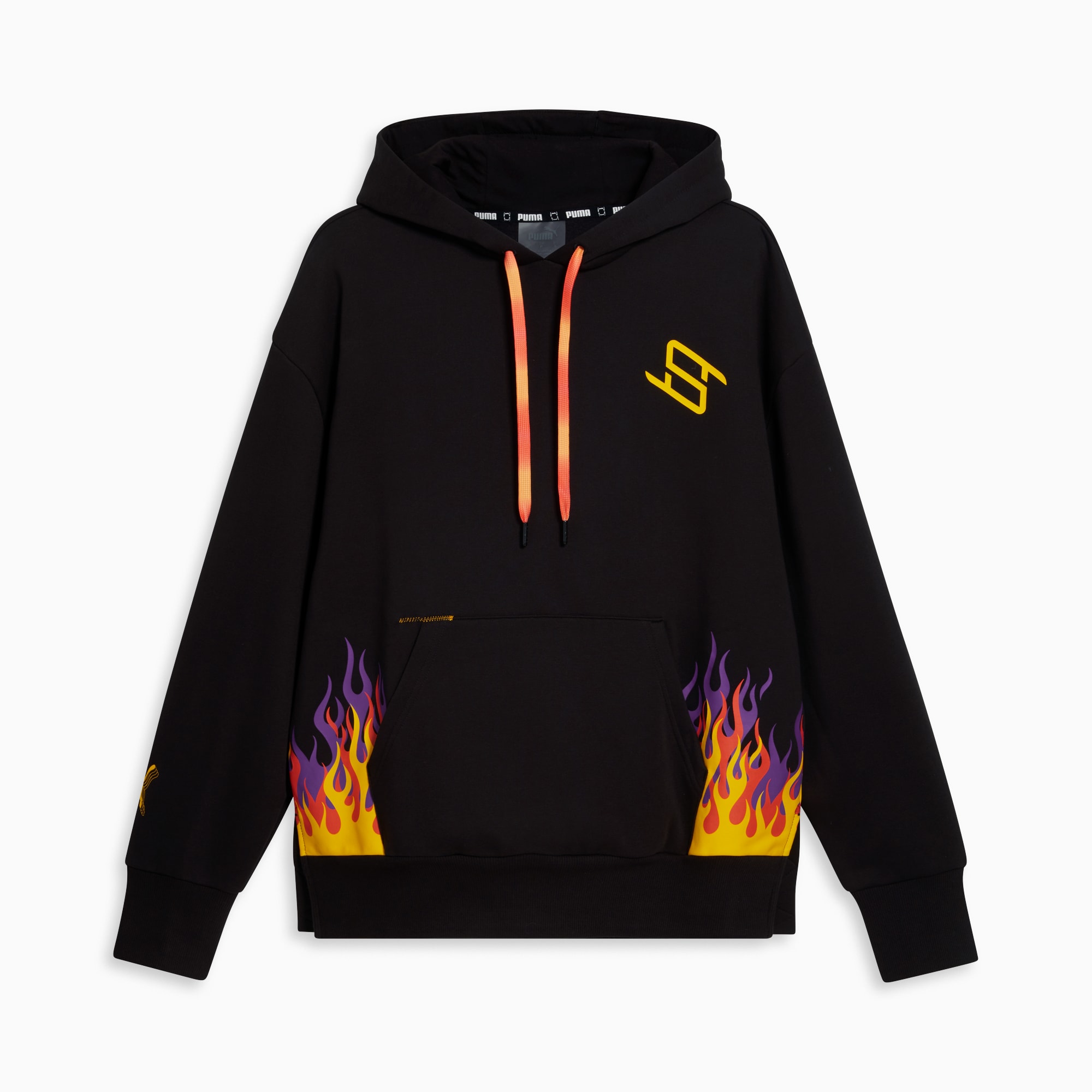 Puma yellow hoodie sale women's
