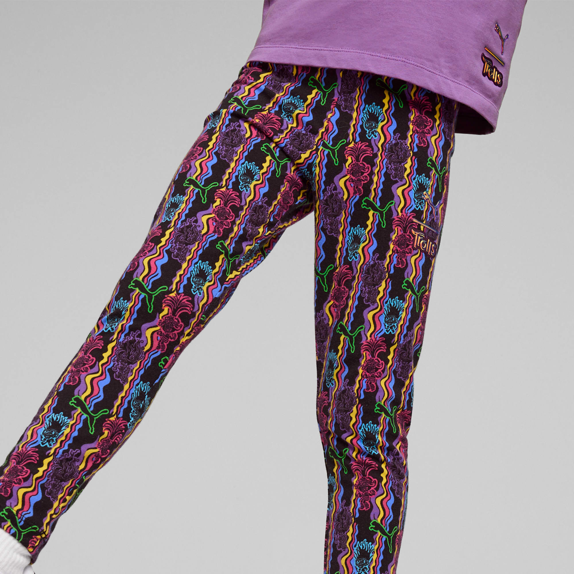 Rainbow Striped Leggings: X-Small : : Clothing, Shoes