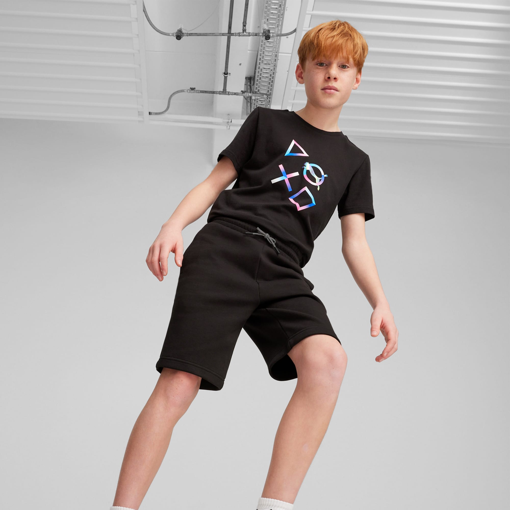 PUMA x PLAYSTATION® Big Kids' Shorts I