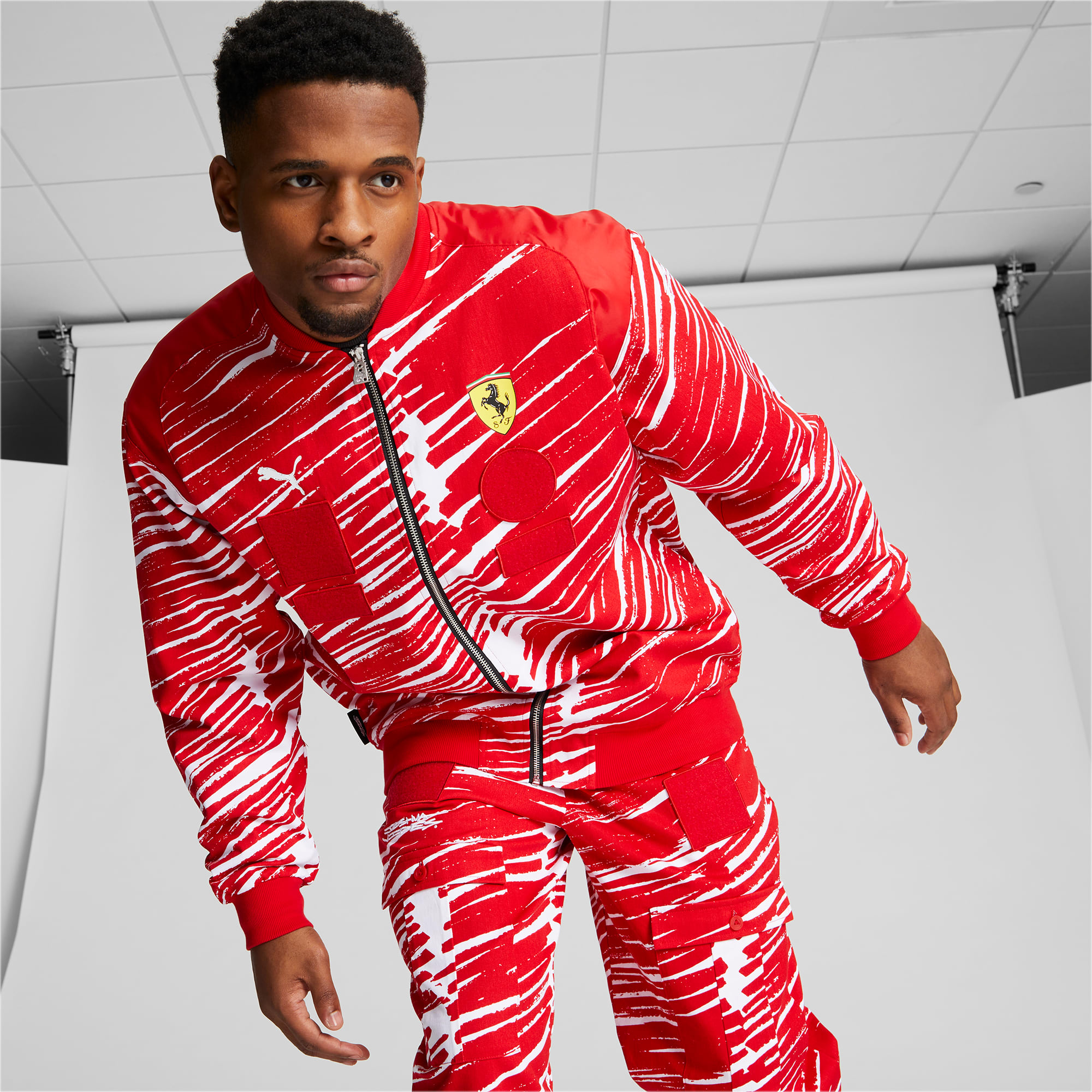 Scuderia ferrari sales tracksuit
