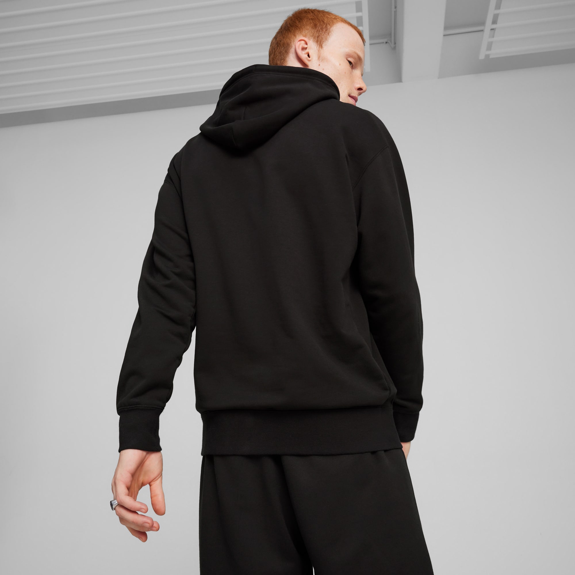 Puma Men s for The Fanbase T7 Super Hoodie Black Small