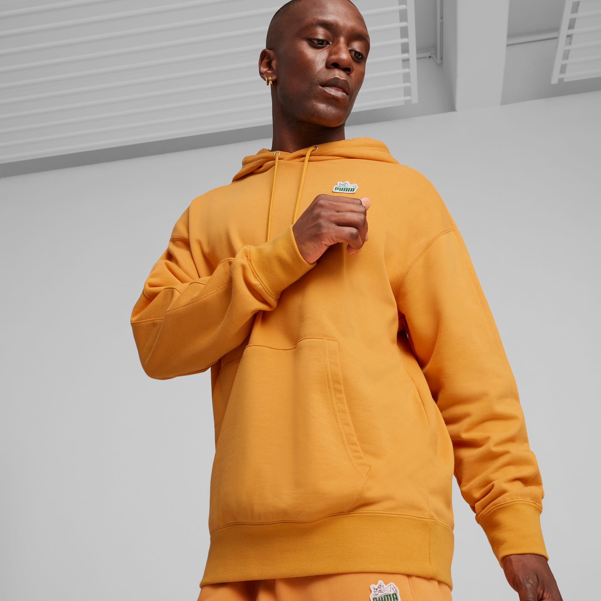 Yellow mens hoodie outlet