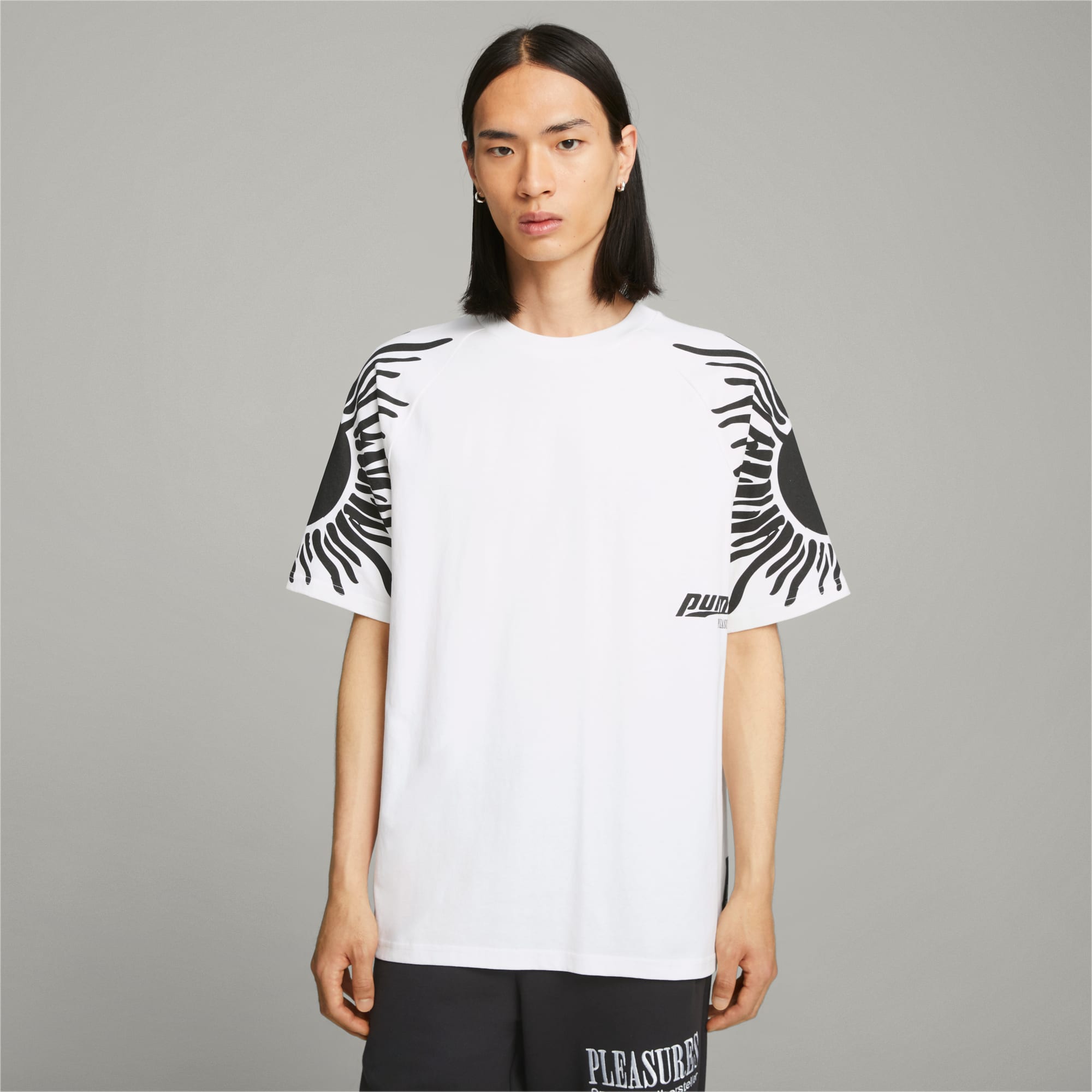 Pleasures outlet graphic tees