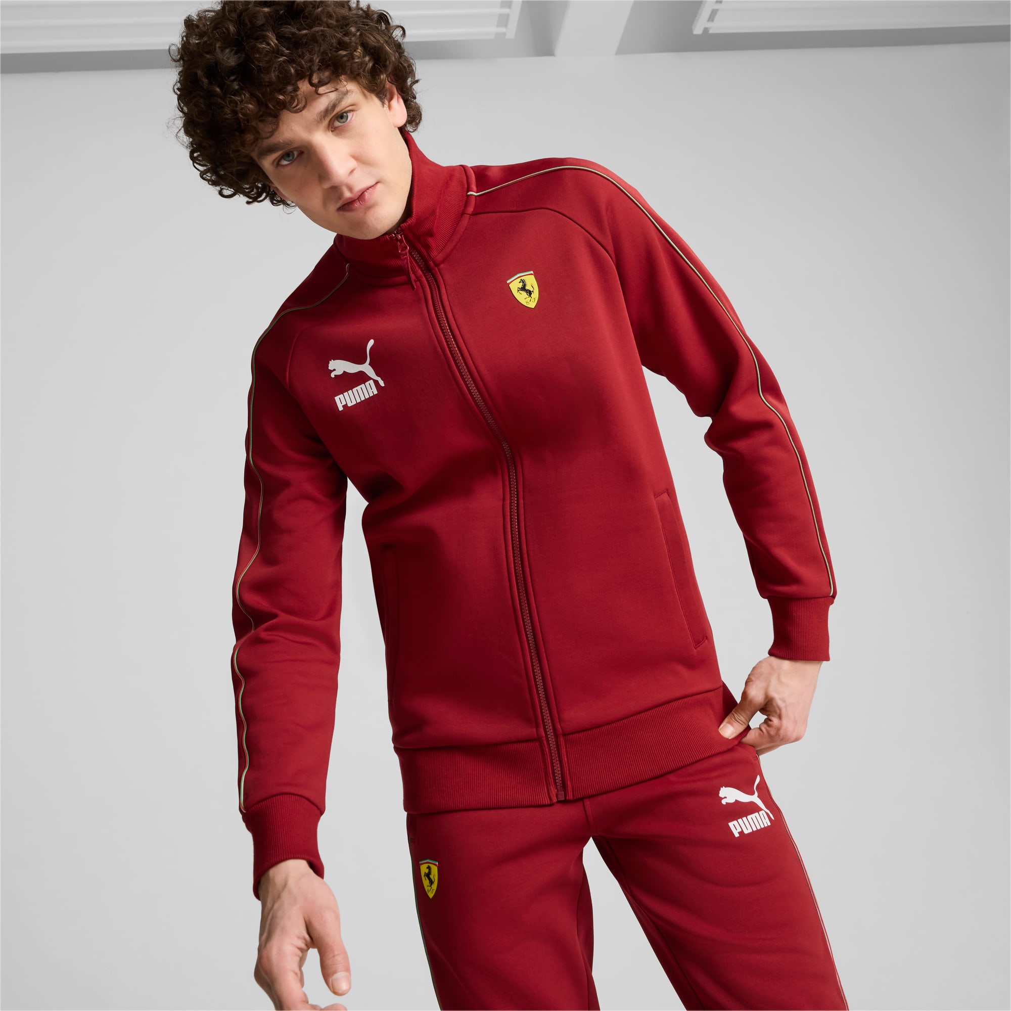 Scuderia Ferrari Race Iconic T7 Men's Motorsport Jacket