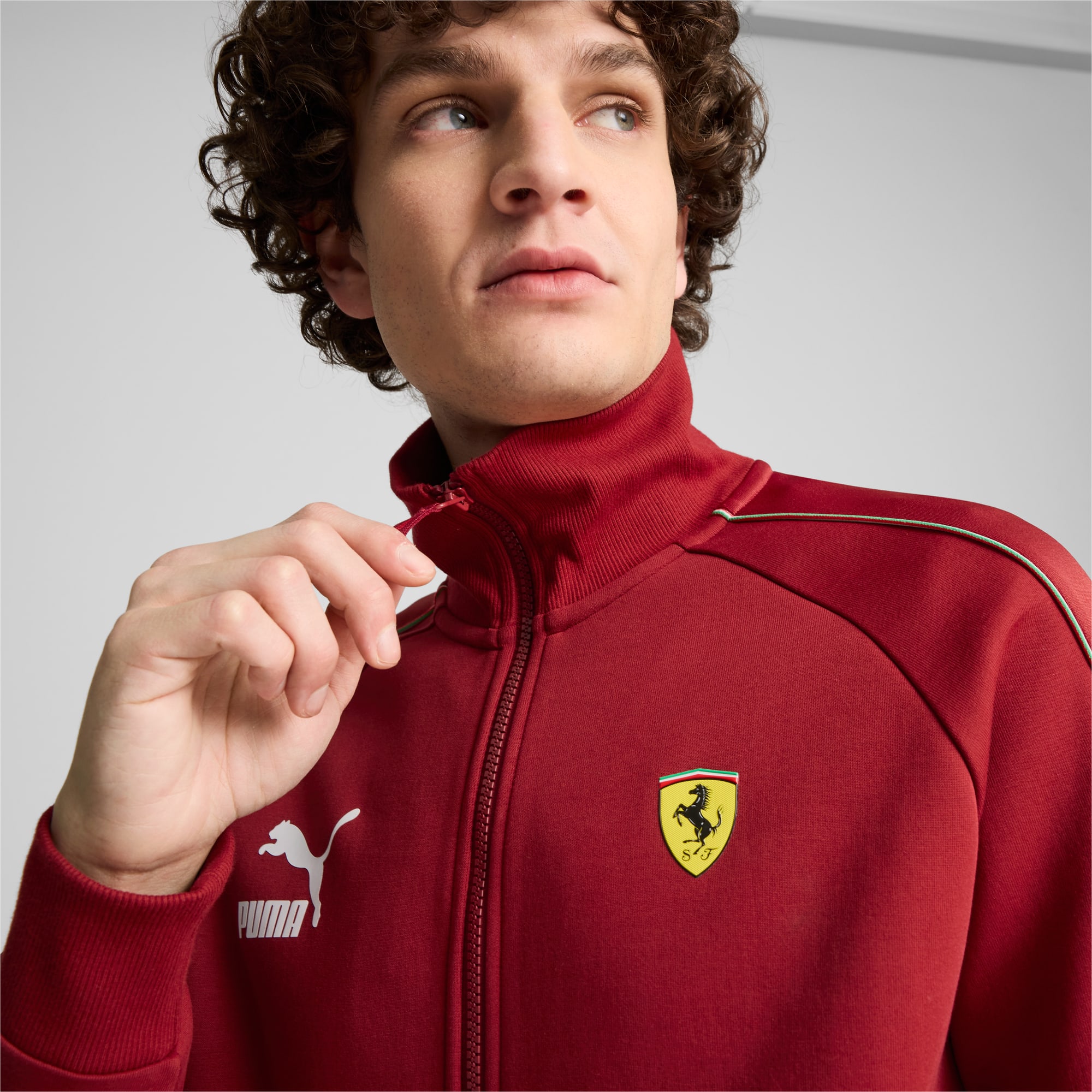 Scuderia Ferrari Race Iconic T7 Men's Motorsport Jacket Scuderia Ferrari Race Iconic T7 Men's Motorsport Jacket