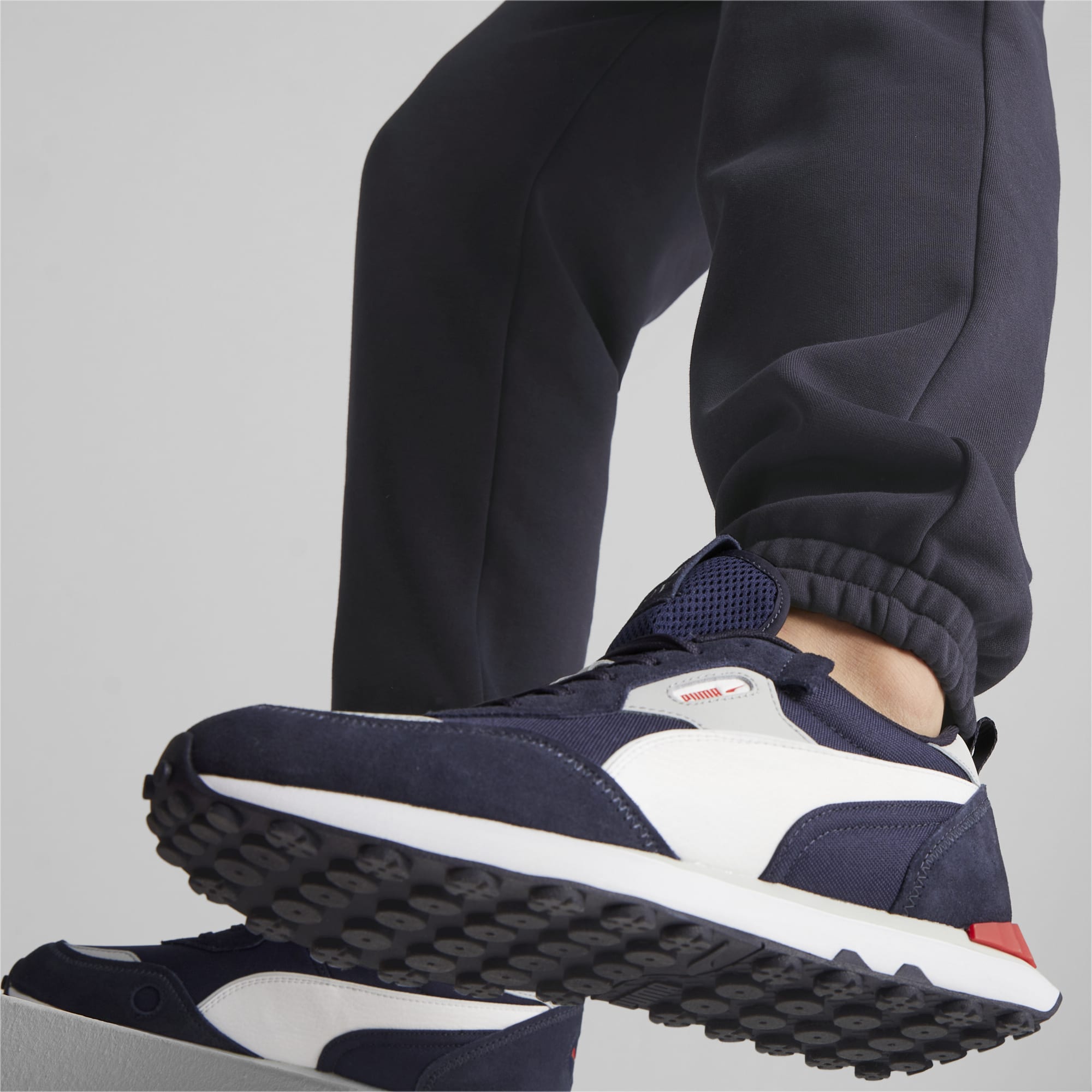 Puma tracksuit bottoms navy outlet