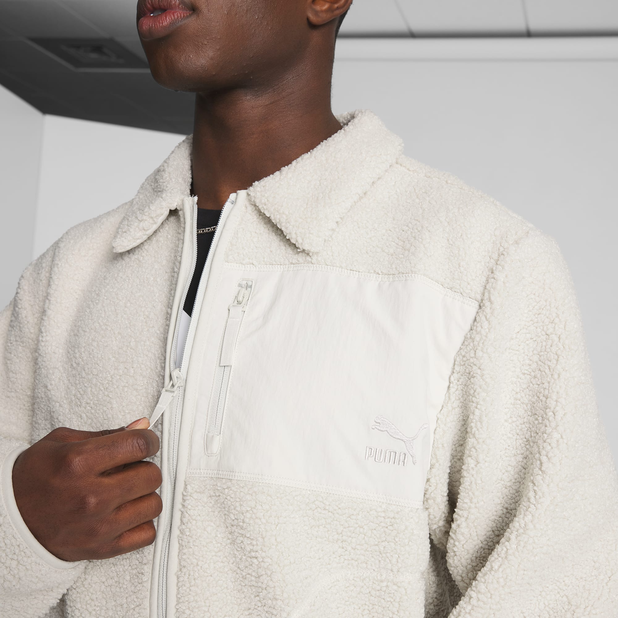 CLASSICS Men's Sherpa Jacket | PUMA